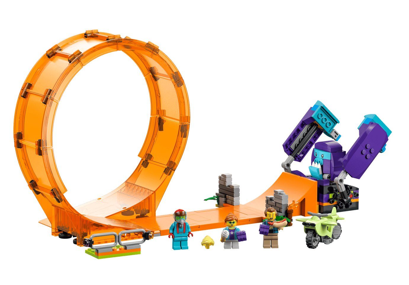 LEGO 60338 City Smashing Chimpanzee Stunt Loop New - photo 3