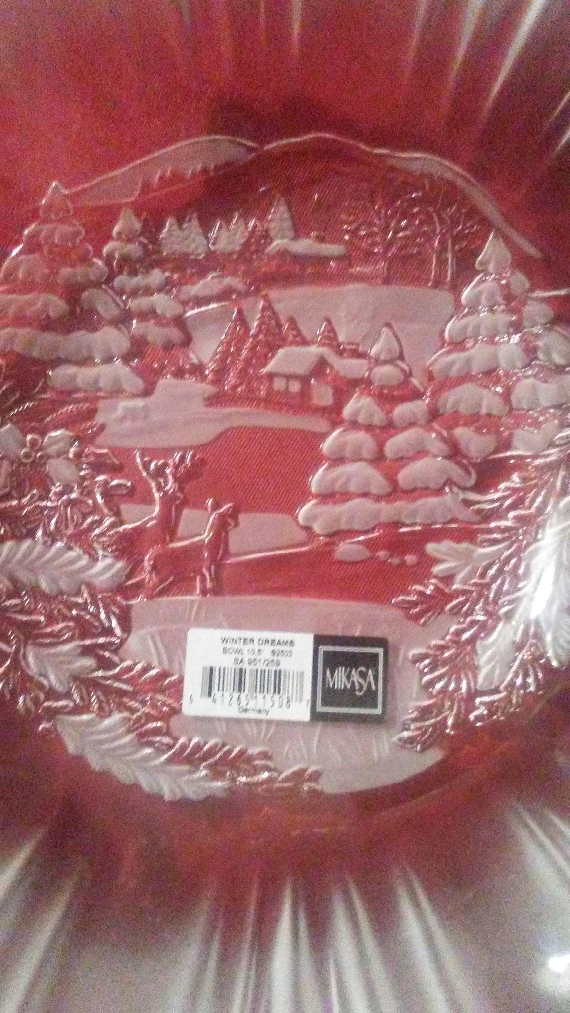 Mikasa Winter Dreams Bowl (New) - 10 Inches