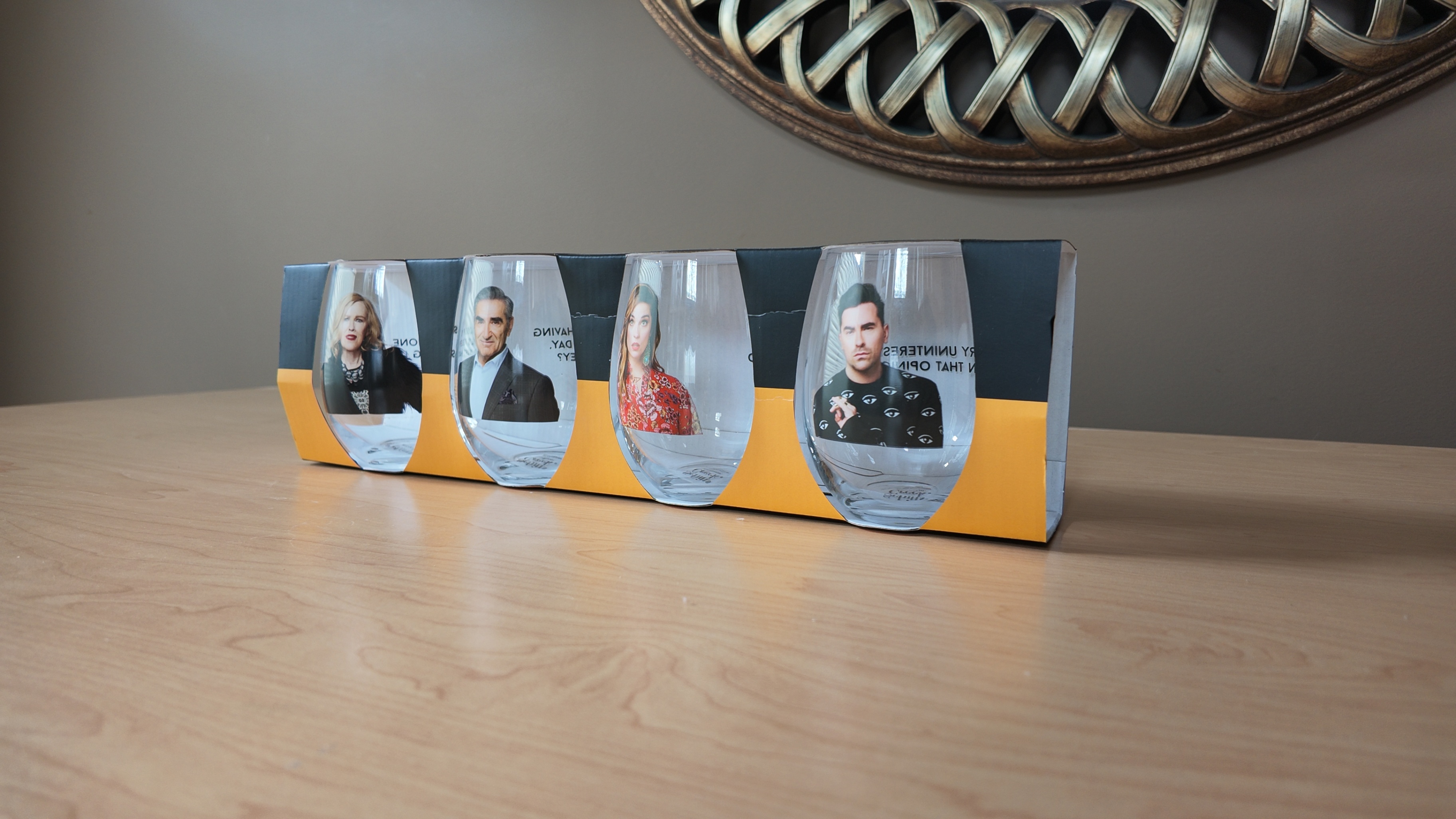 Schitt's Creek Stemless Glasses – Set of 4