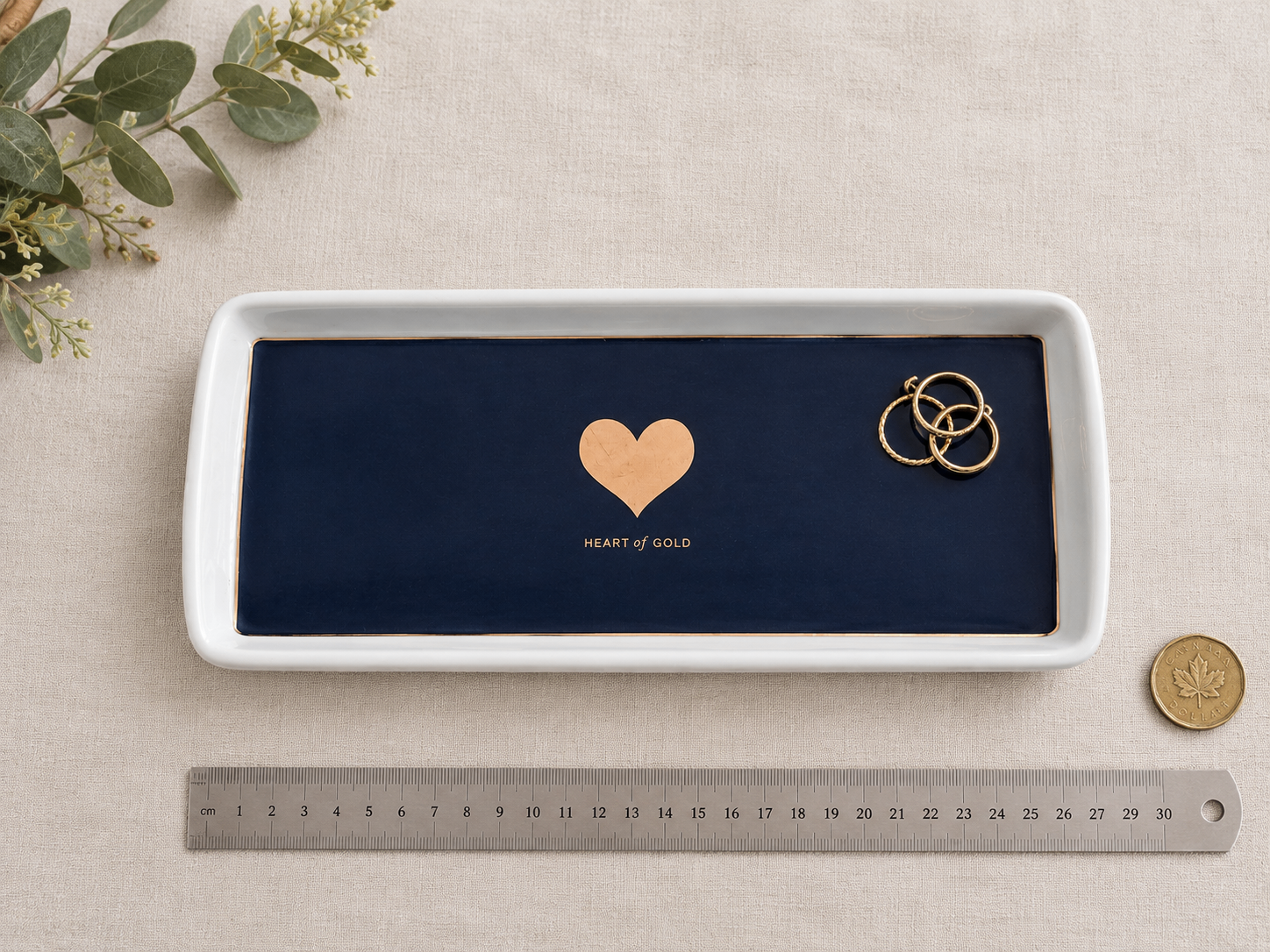 Ceramic Vanity / Jewelry Tray / Trinket plate