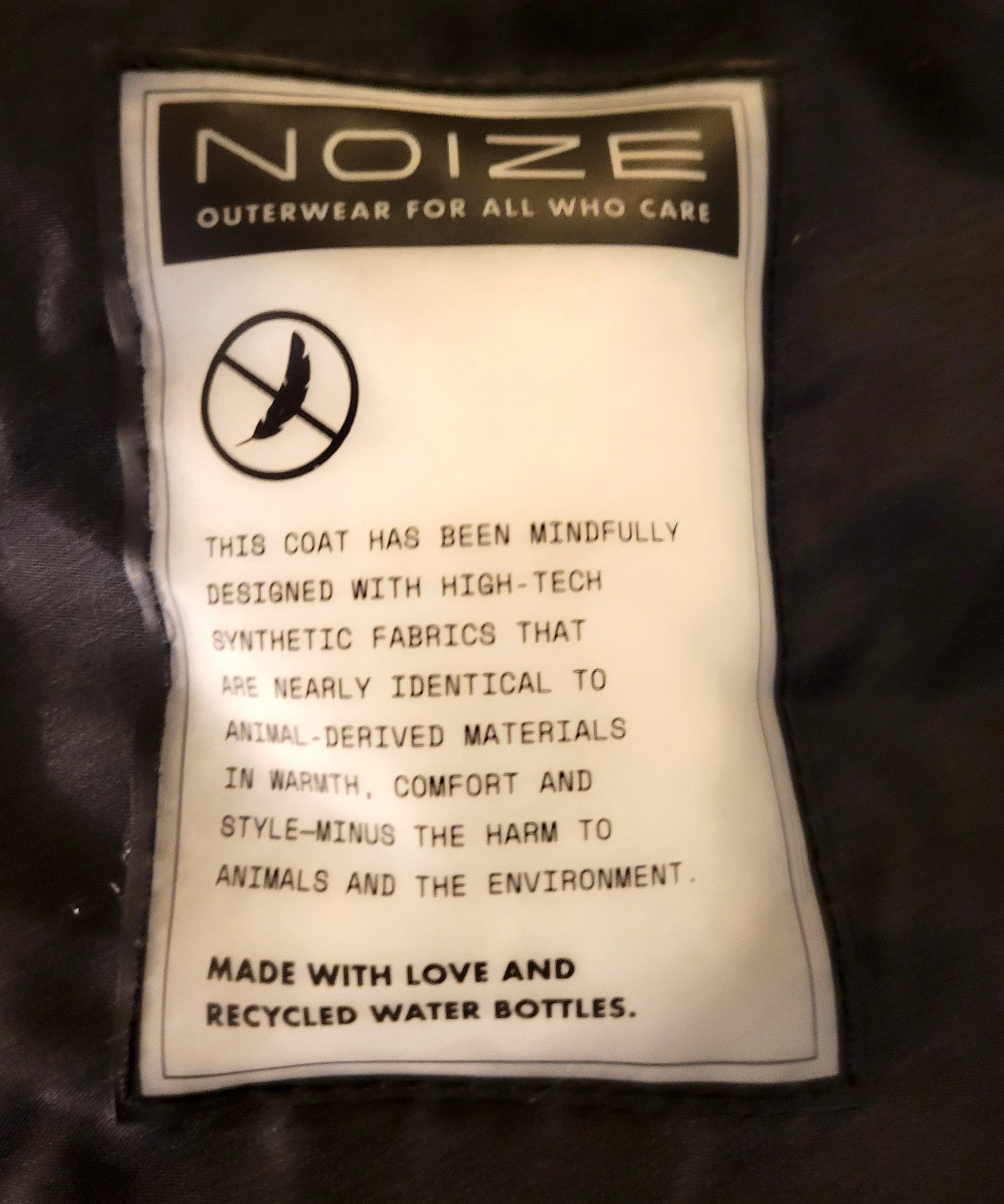 NOIZE brown quilted puffer bomber jacket (NEW, NEVER USED) - photo 4