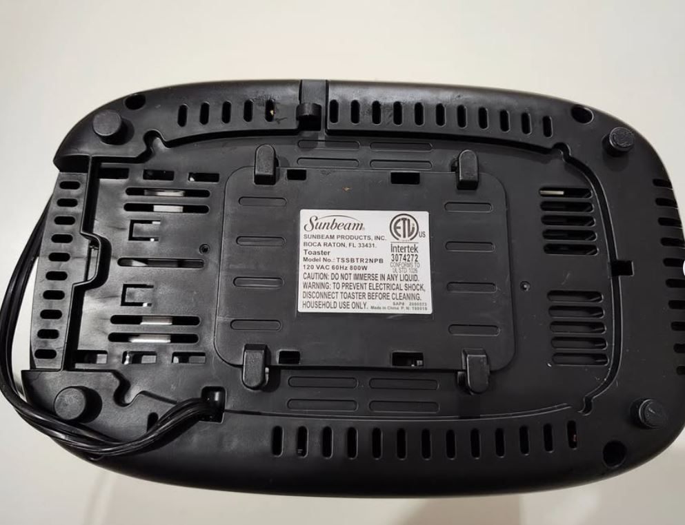 Toaster, Bread and Bagel, Black, Cleaning Tray - photo 3