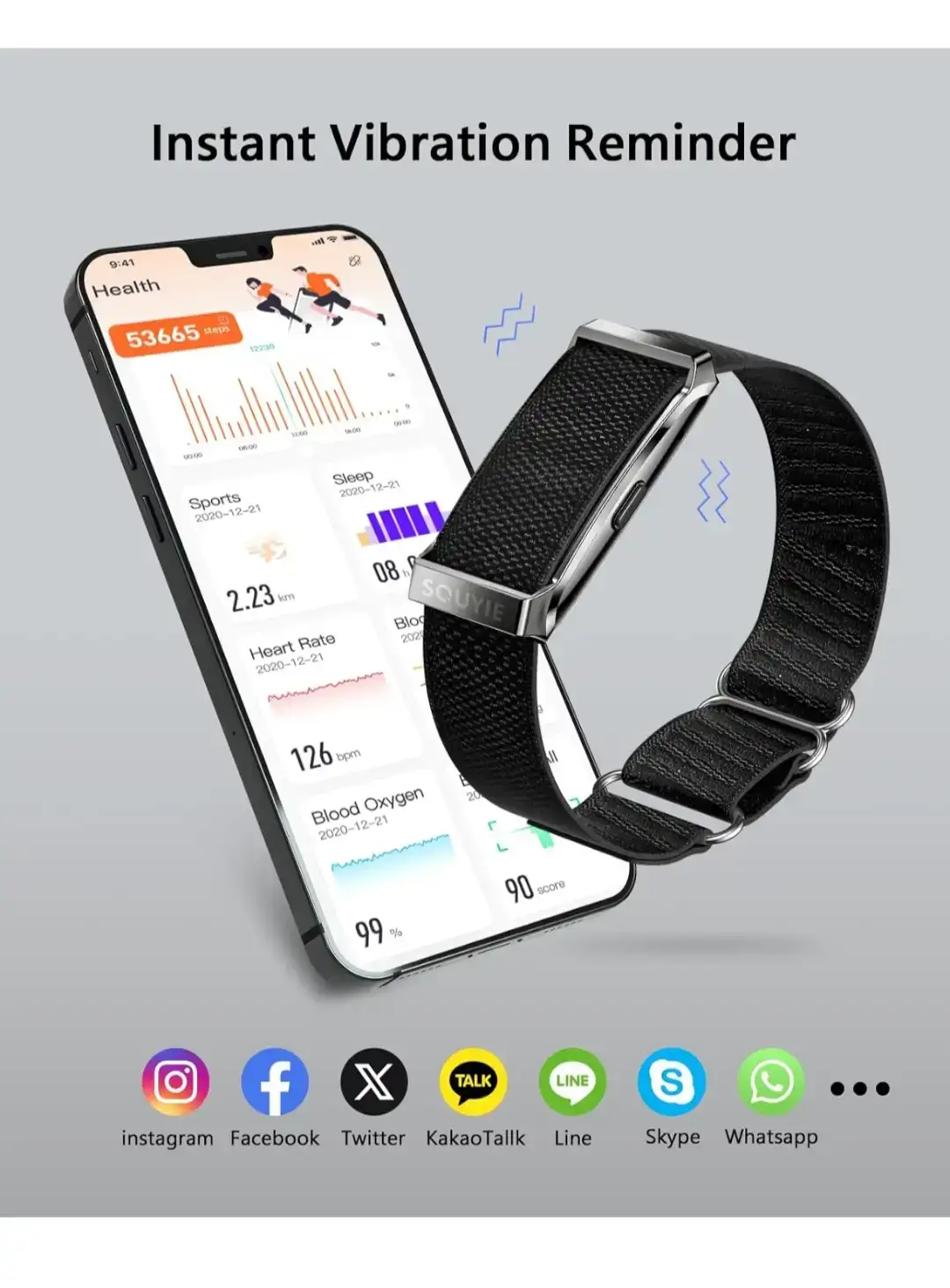 SOUYIE Smart Bracelet Fitness Tracker - photo 3