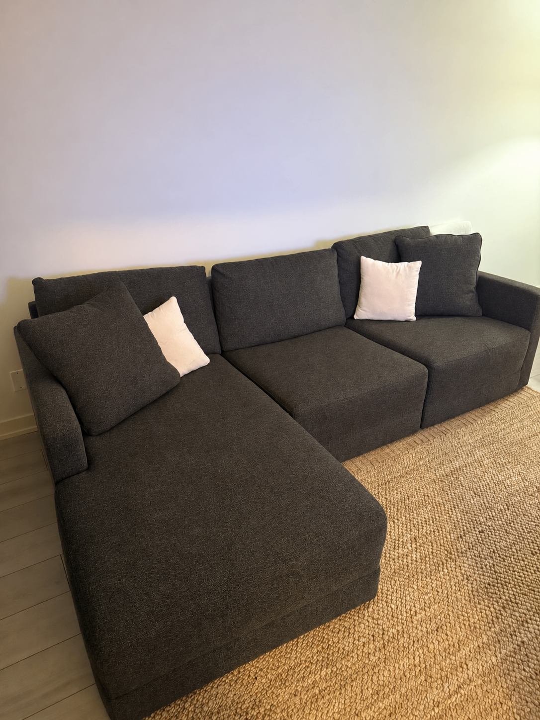 Ashley Furniture L-shape Sectional Sofa–Originally bought $2,200 - photo 2
