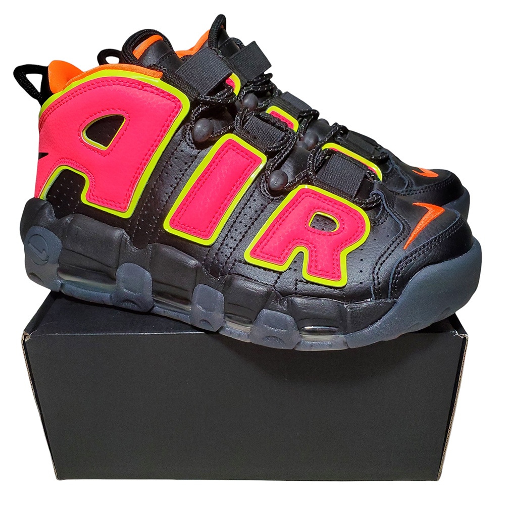 Nike Wmns Air More Uptempo Hot Punch Size 7.5 - photo 2