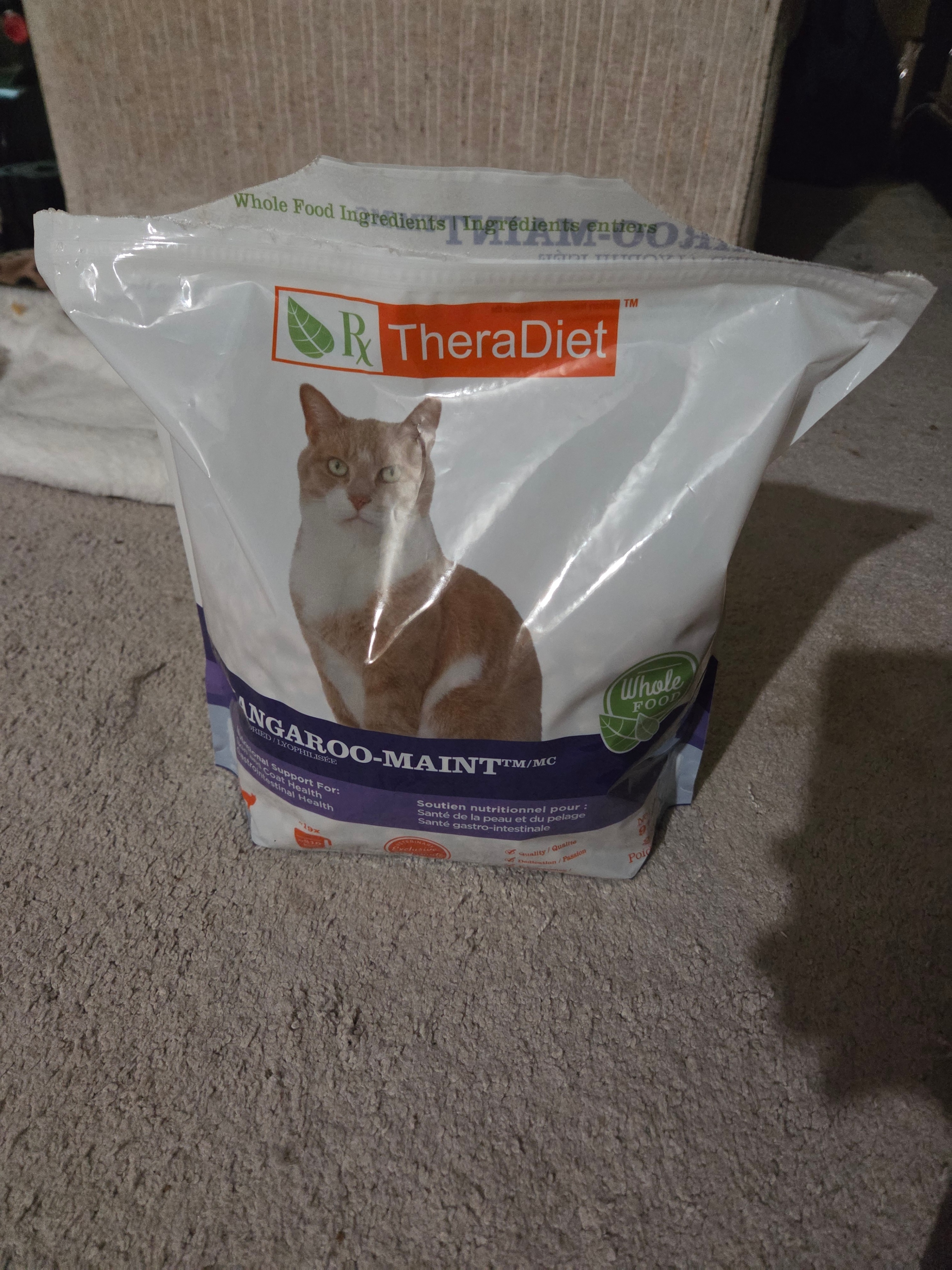 New Rayne Rx TheraDiet Kangaroo-MAINT Freeze-Dried Cat Food - photo 3