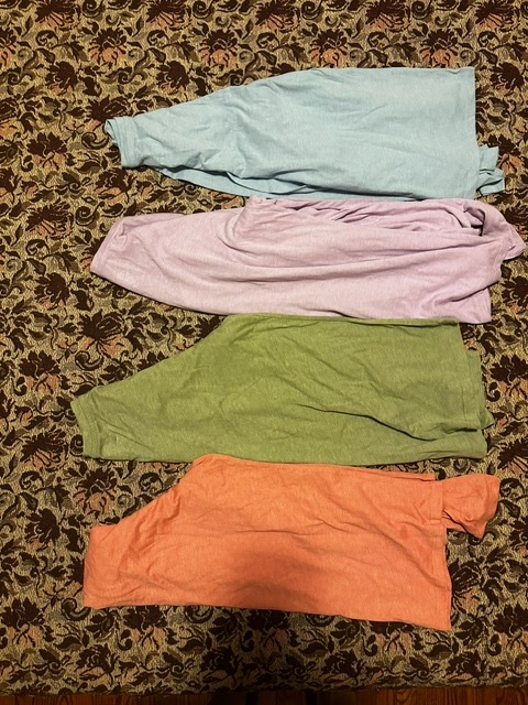 Cotton long-sleeved T-shirt for women