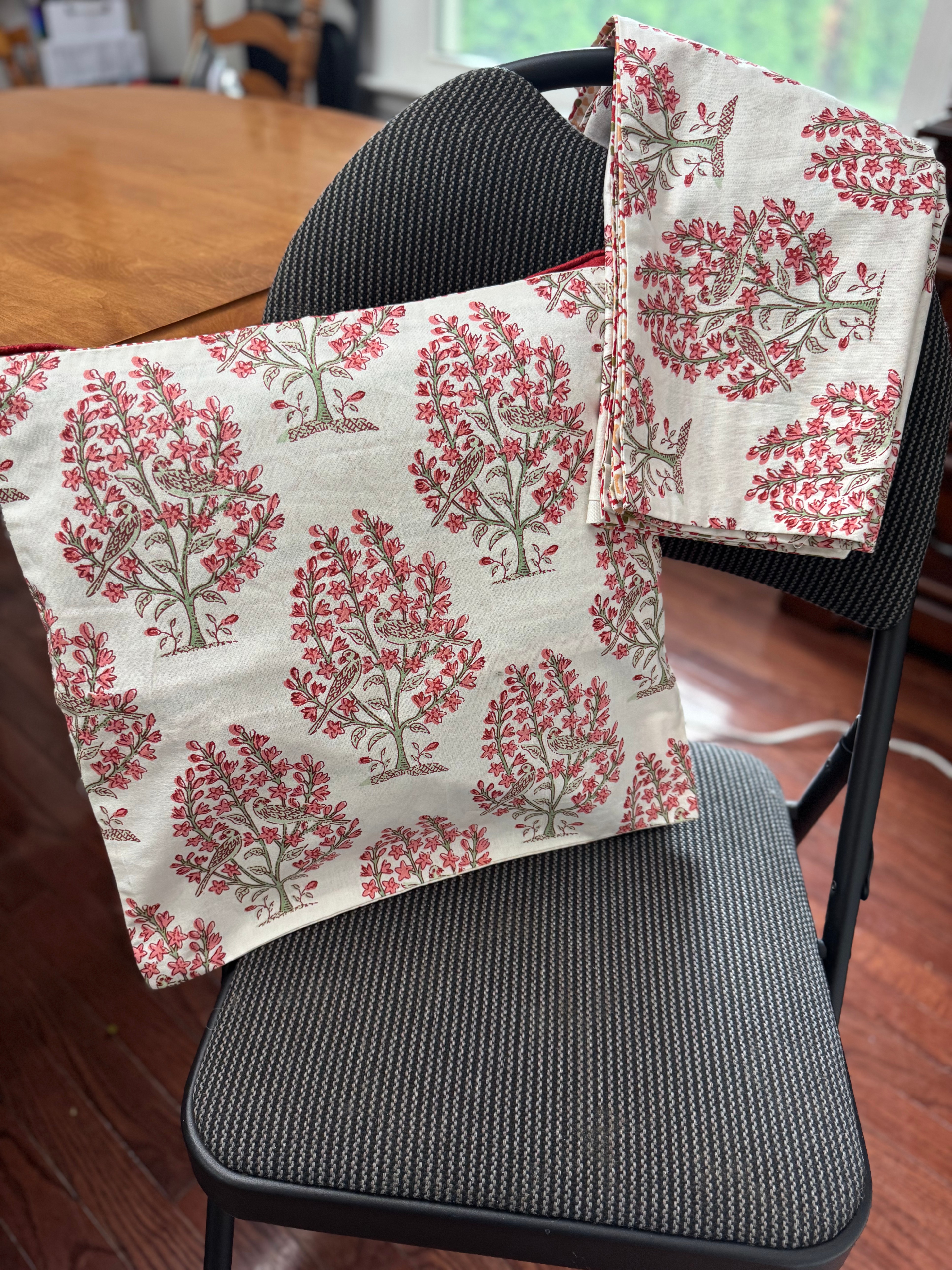 Set of 5 • New Cotton Reversible Cushion Covers • Steal Deal! - photo 5