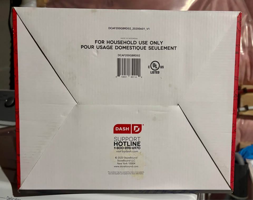 BNIB Dash Tasti-Crisp Air Fryer 2.6qt - photo 4
