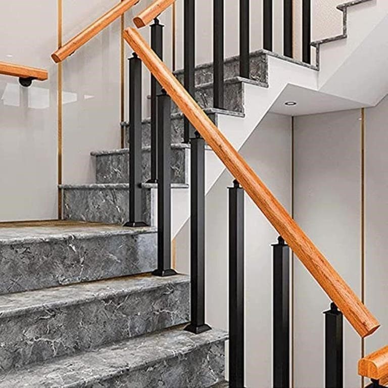 2 PACK Metal Baluster Railing Spindles 270° for Stair Deck Porch - photo 2