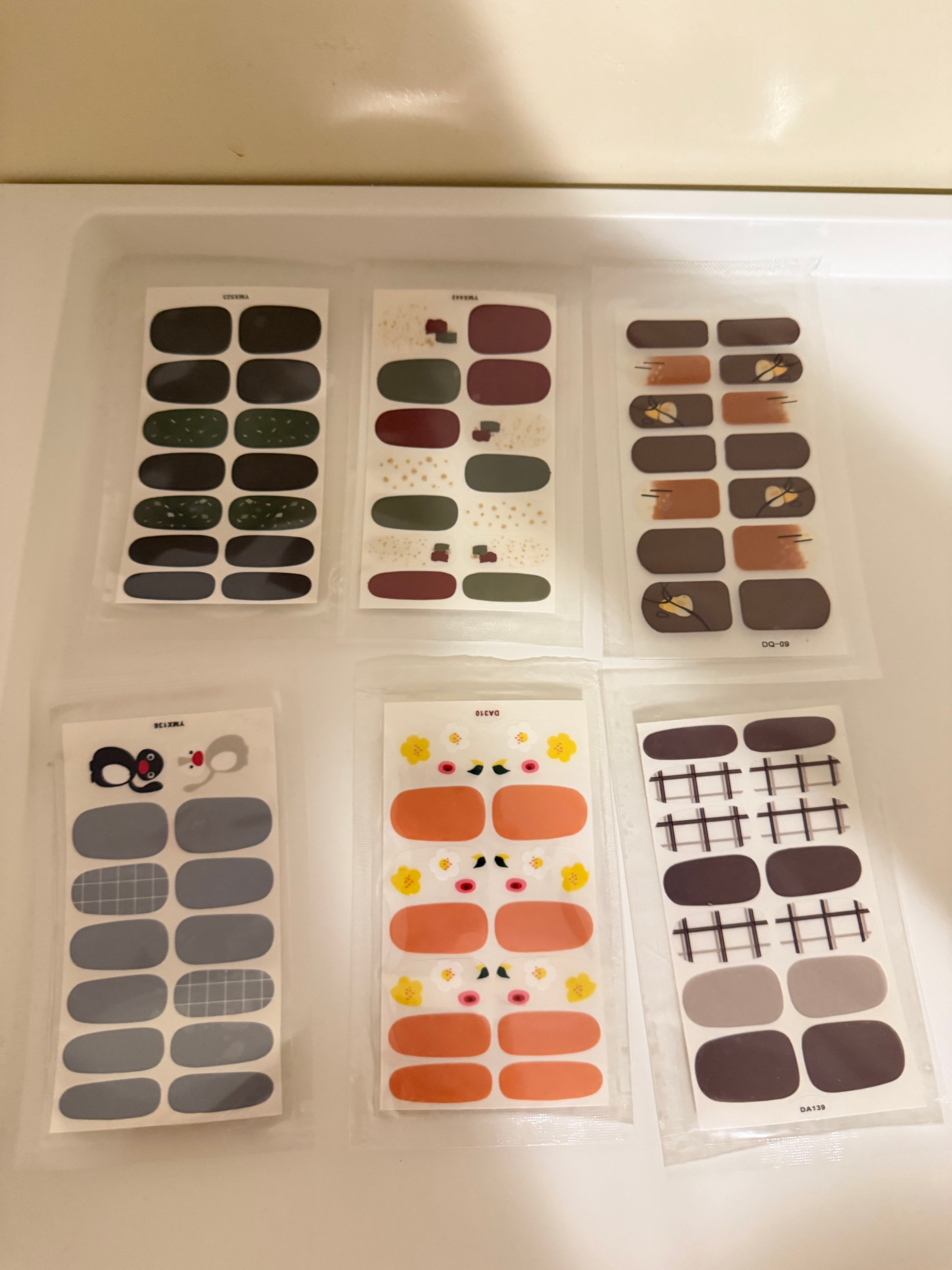 Assorted Nail Wrap and Press-On Nail Kit - photo 5