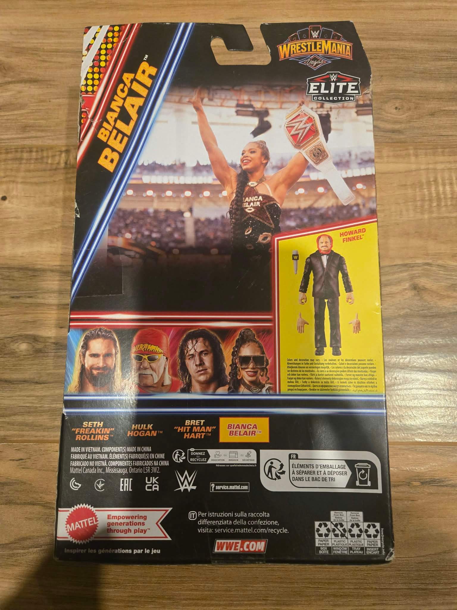 WWE WrestleMania Bianca Belair Women’s Champion Wrestling Figure - photo 2