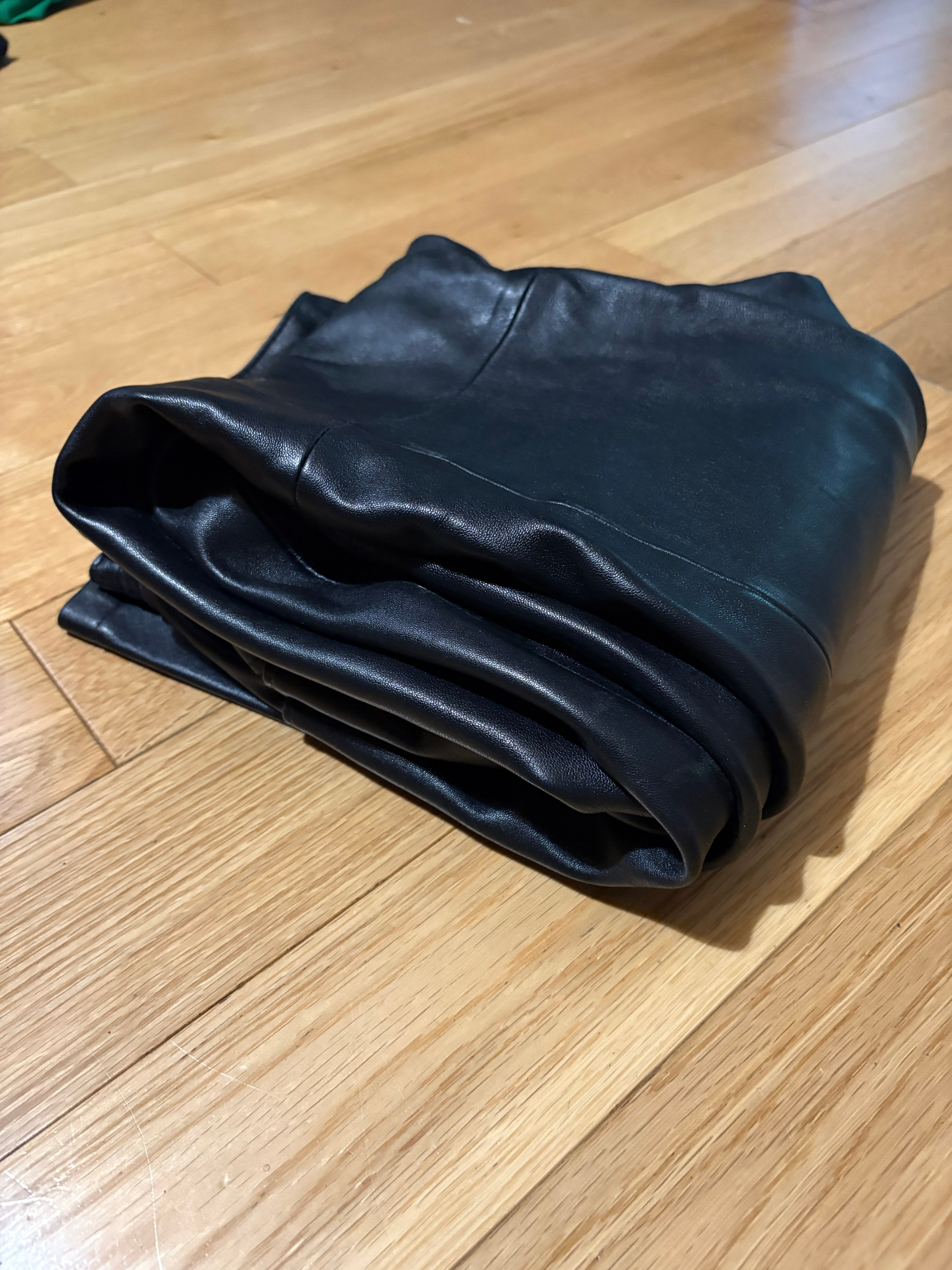 Genuine leather women's pants from UK - photo 5