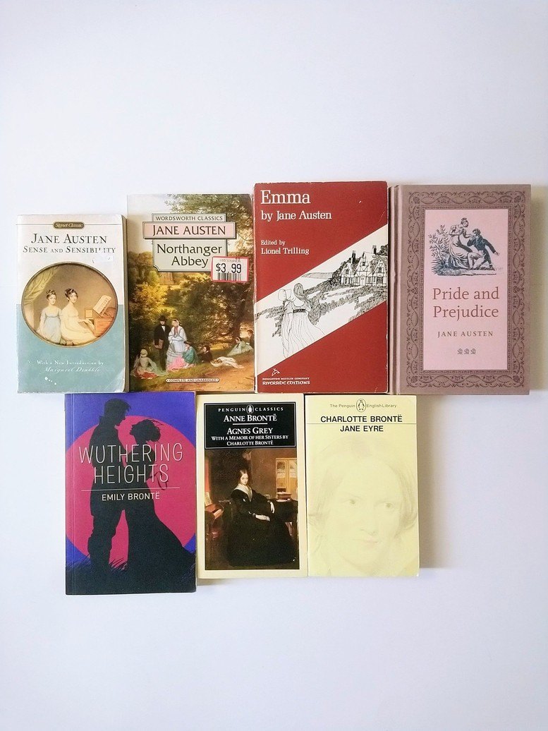 Jane Austen / Bronte sisters books!