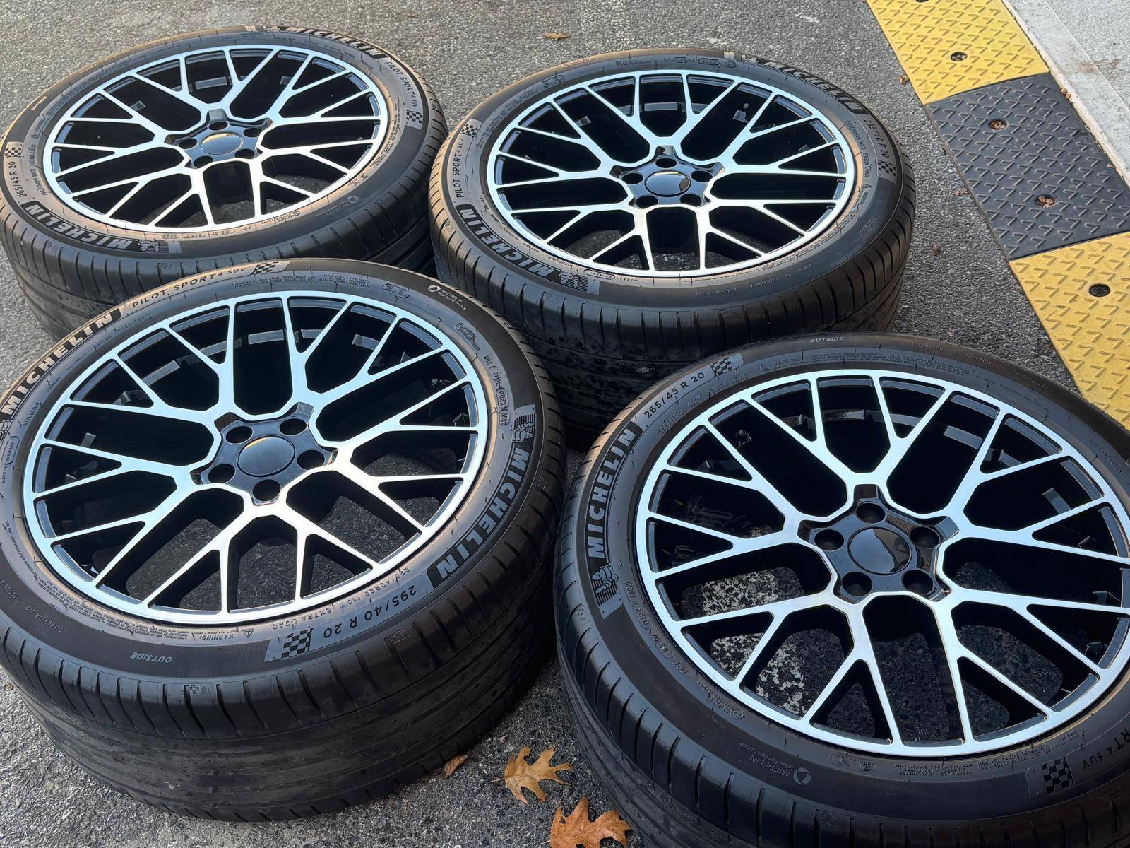 NEW 20"OPTI RP1(5x112)+used Michelin-Macan/GLC/X3/X4/Q5/ML/RL - photo 3