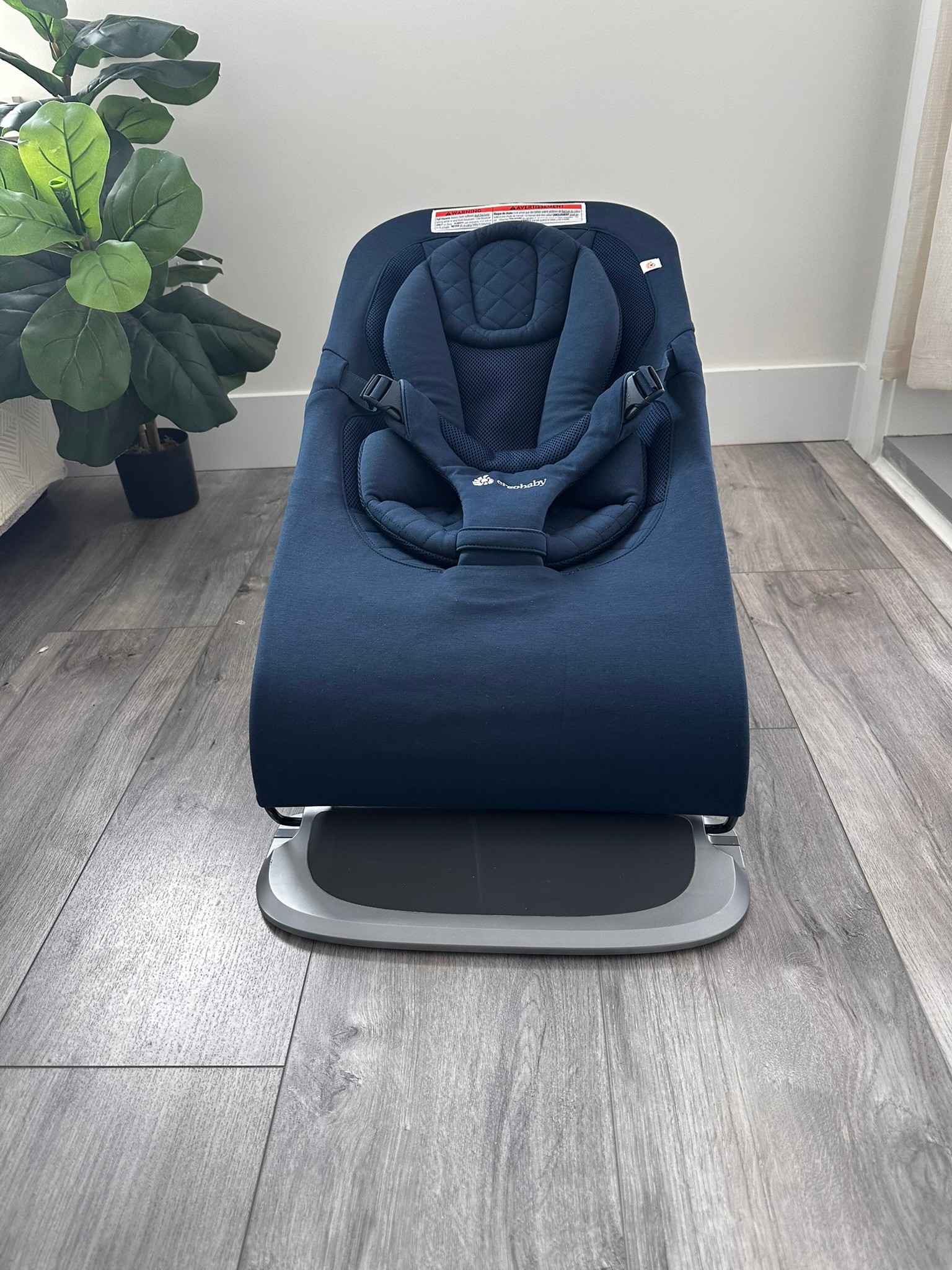 Ergobaby Evolve 3-in-1 Baby Bouncer – Midnight Blue