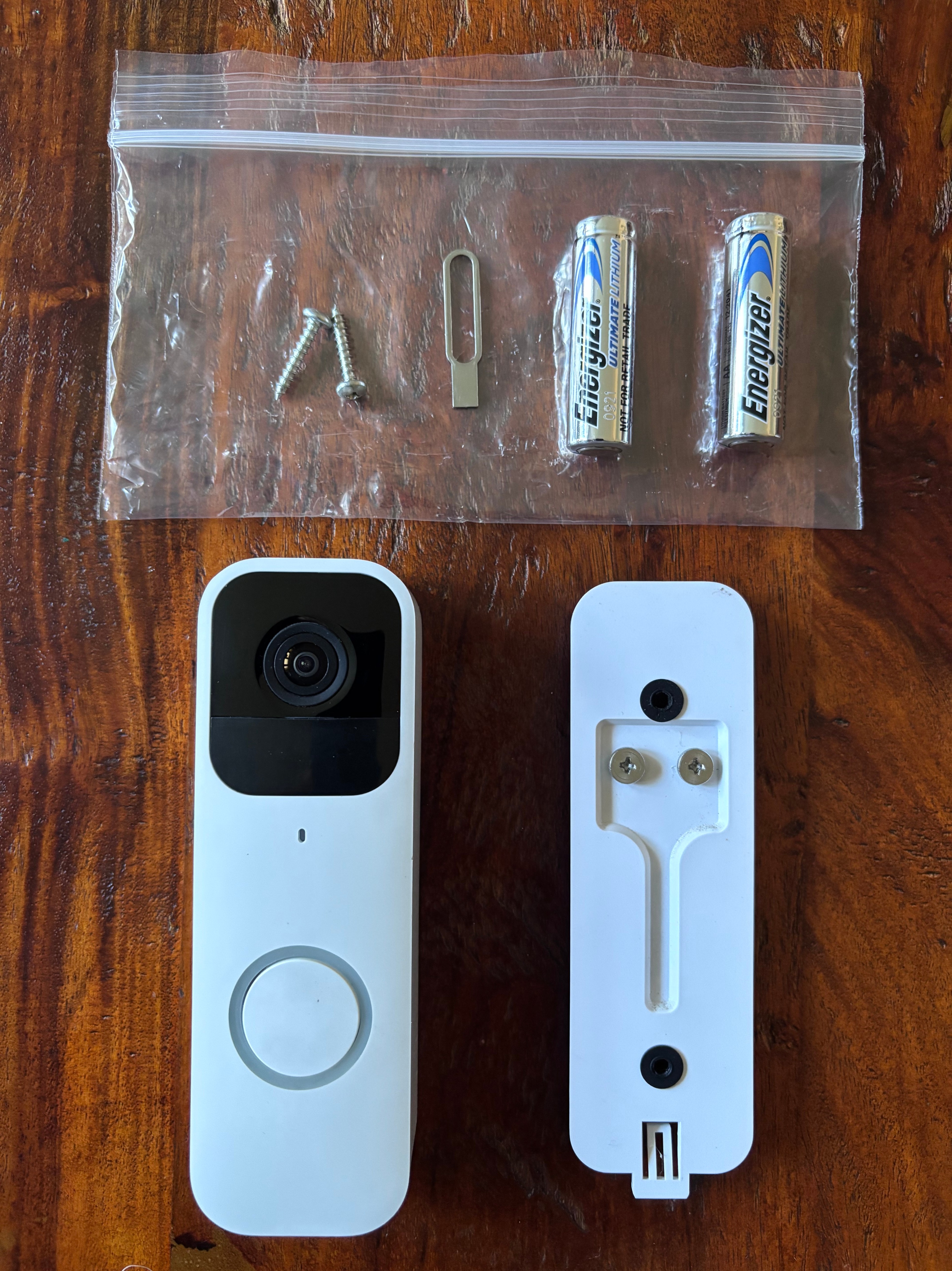 Blink Wireless Video Doorbell Camera – White