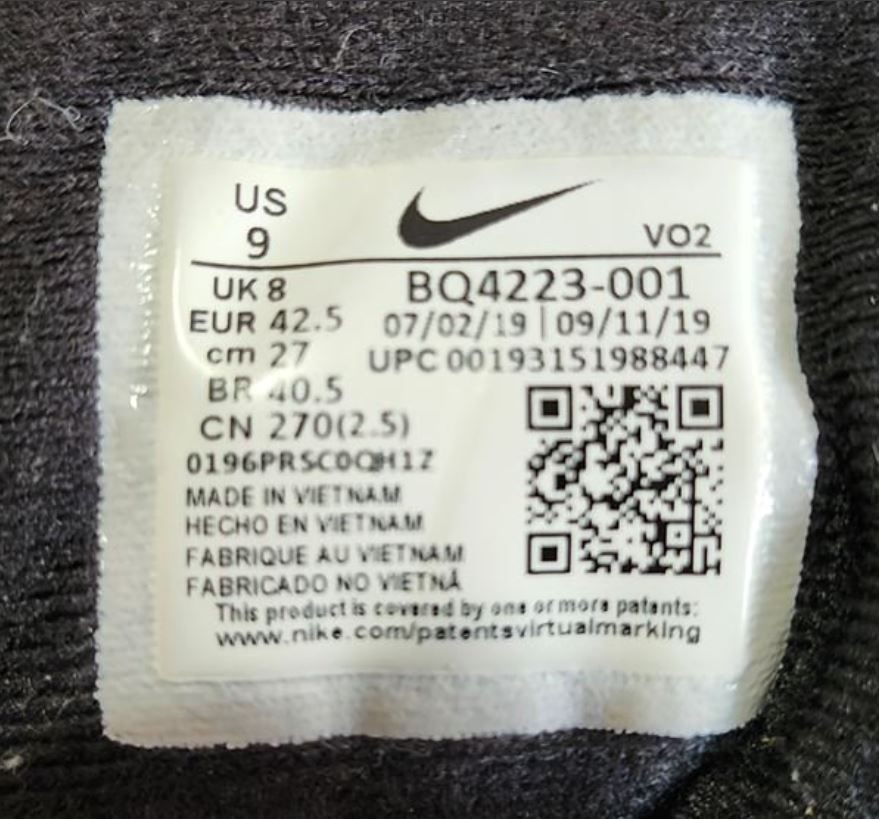 Shoes Nike Size 9 Black - photo 3