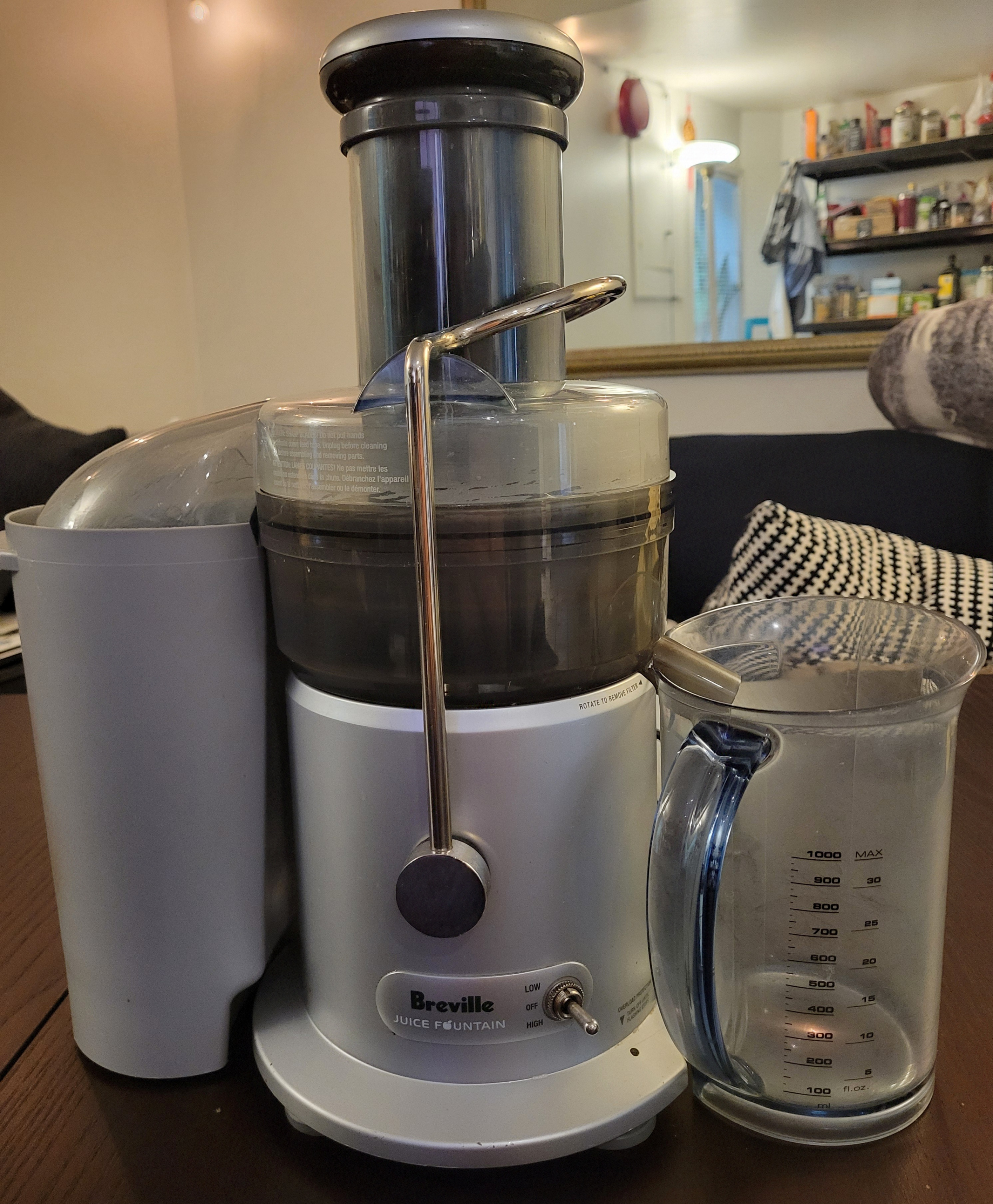 Breville Juice Fountain Plus centrifugal juicer