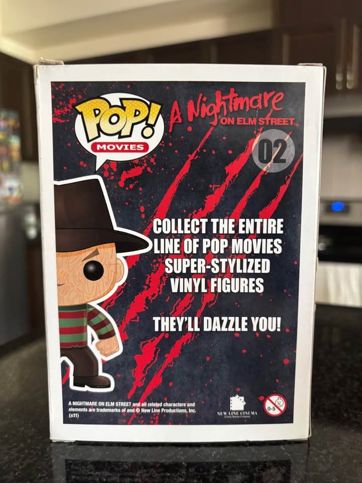 BNIB Funko POP! A Nightmare on Elm Street Freddy Krueger #02 - photo 3