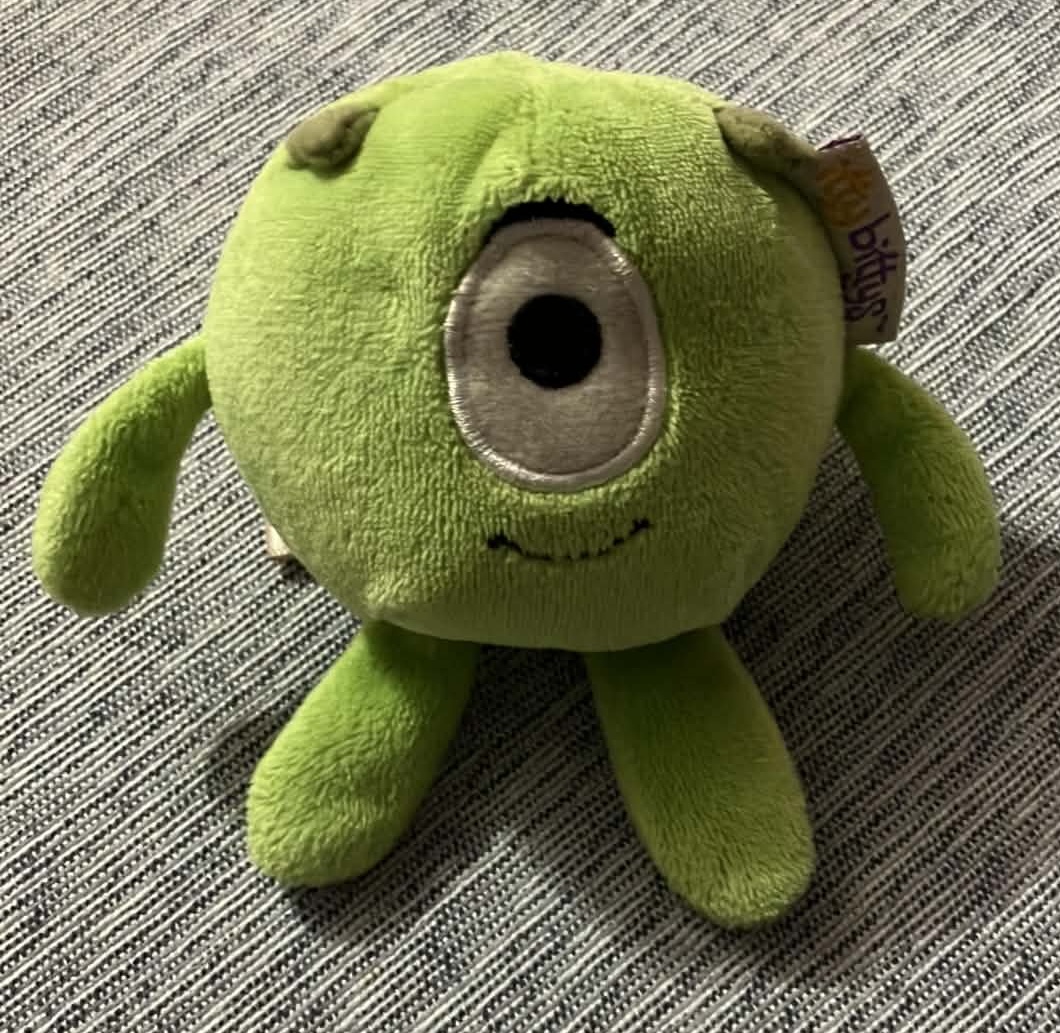 Hallmark Itty Bitty Monsters Inc Mike - 4 Inches