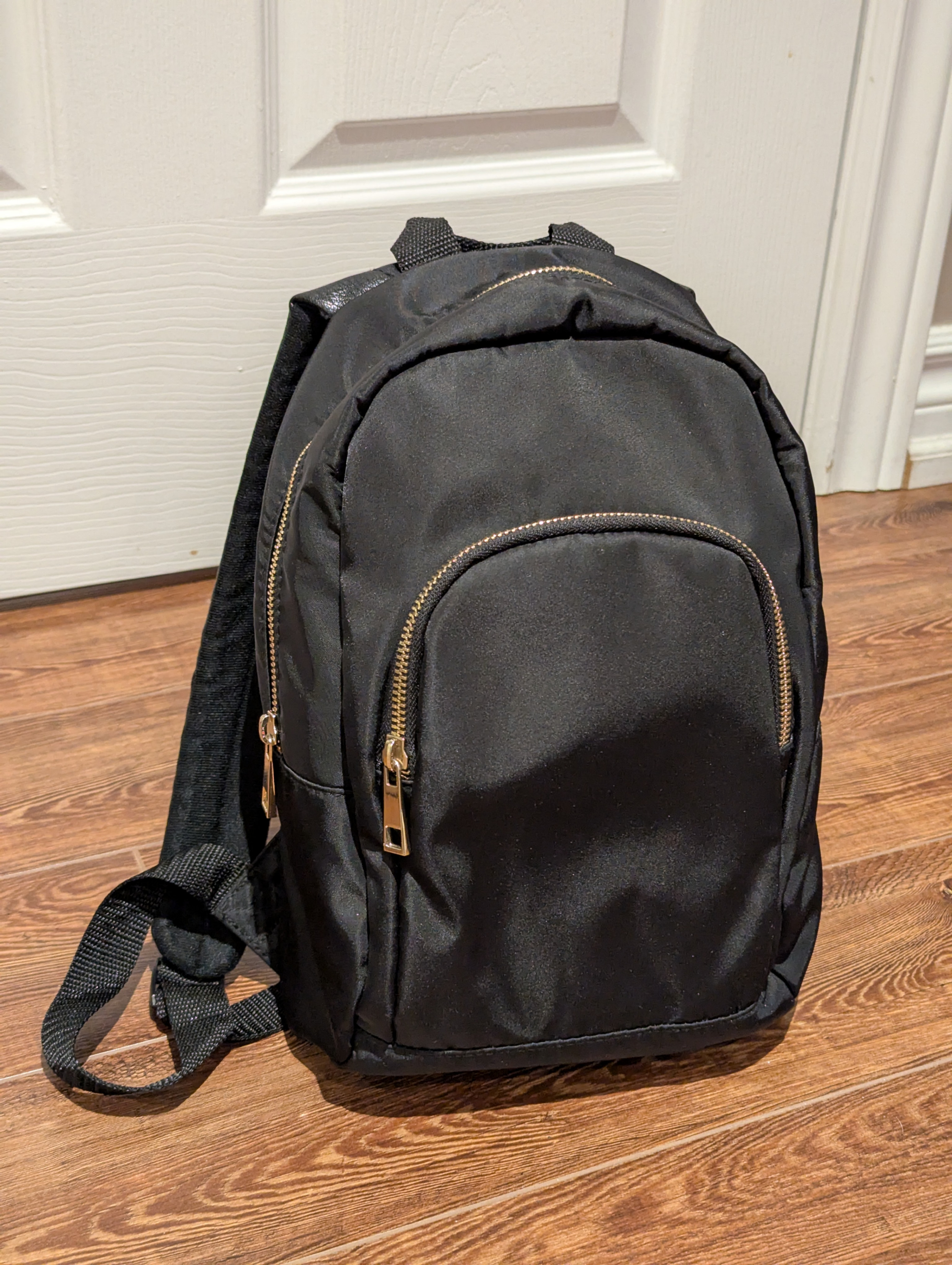 Black Mini Backpack
