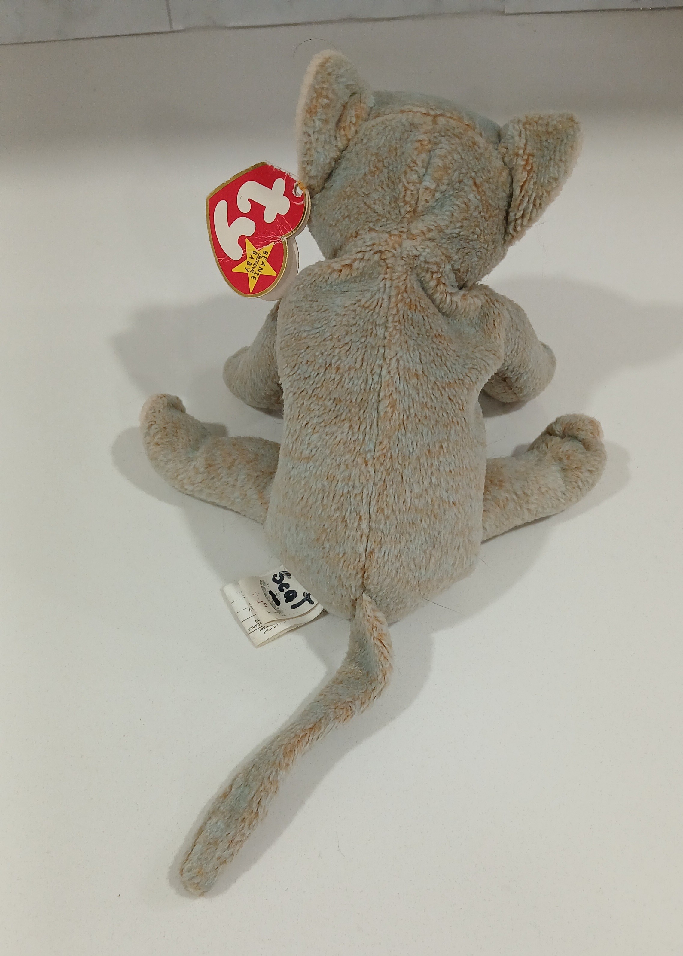 Ty Beanie Baby Scat With Birth Tag ,Like New - photo 2
