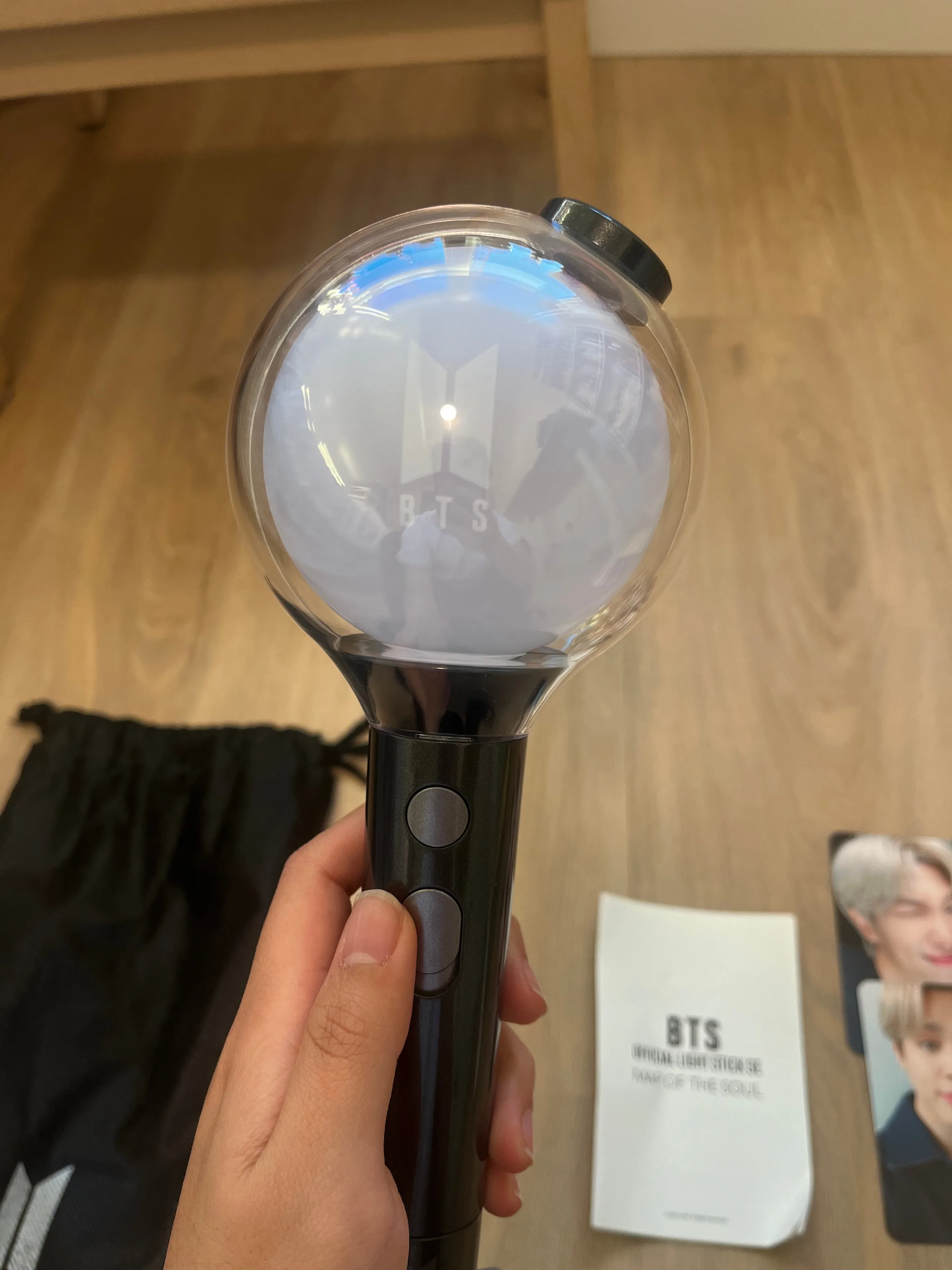BTS MAP OF THE SOUL Special Edition Light Stick + 7 Photocards - photo 2
