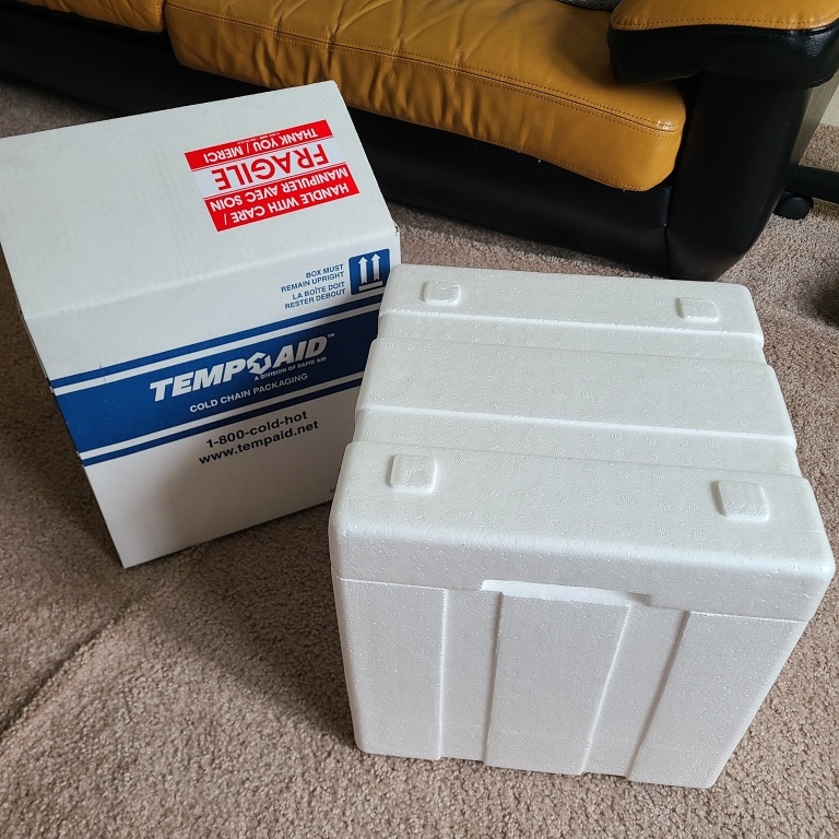 Tempaid polystyrene (EPS) cooler with cardboard box - photo 2