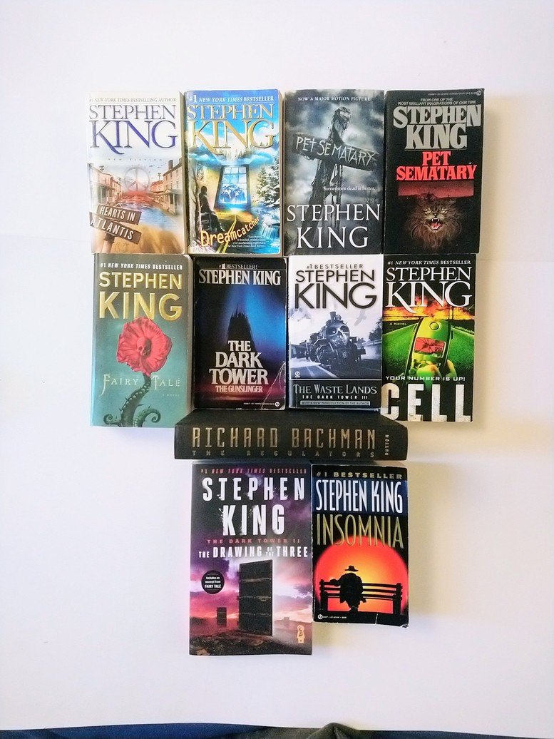 More Stephen King books!