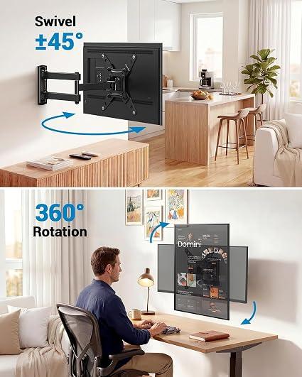 Full-Motion TV Wall Mount (13–43") - photo 4