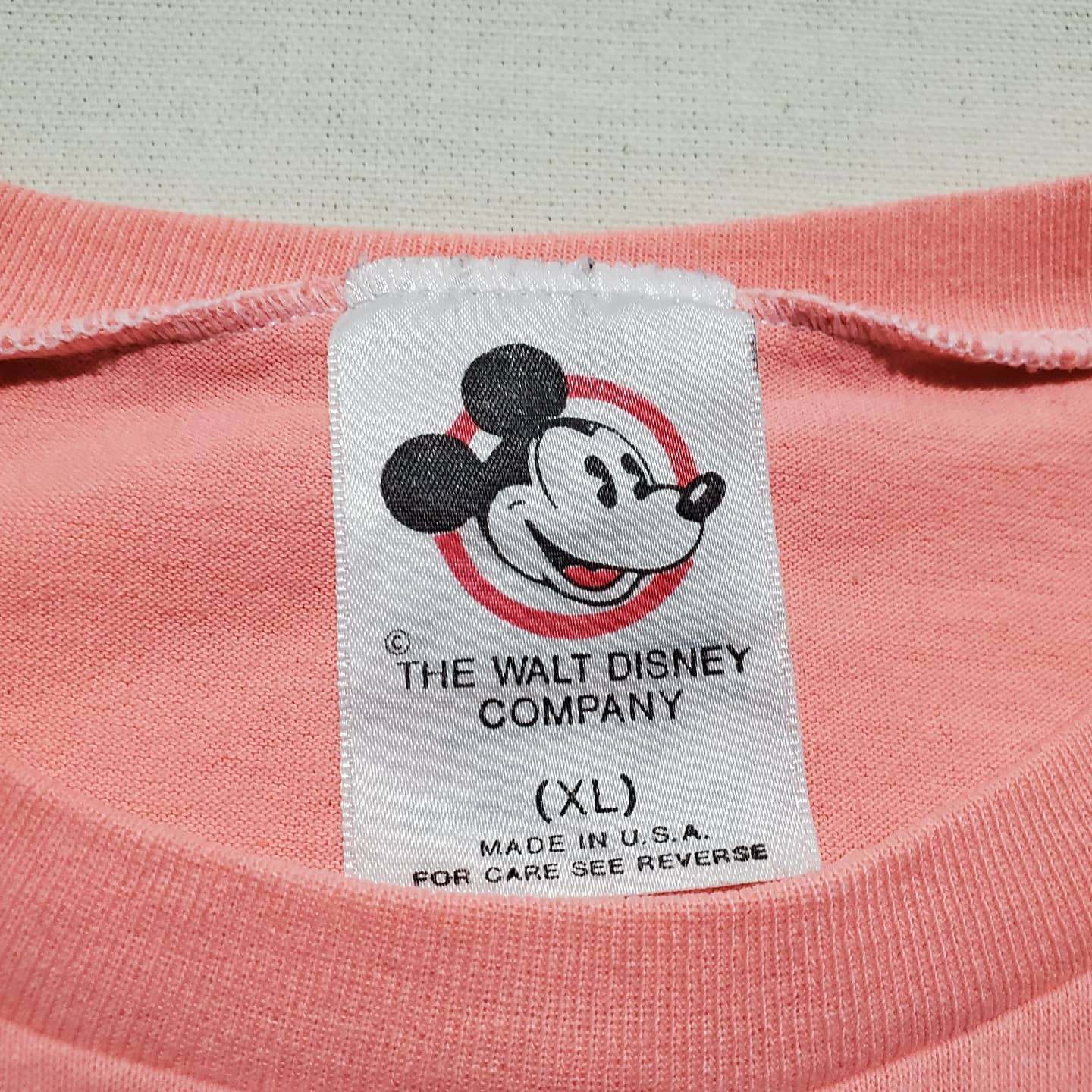 Vintage 80s Neon Mickey Sport T-Shirt - photo 2