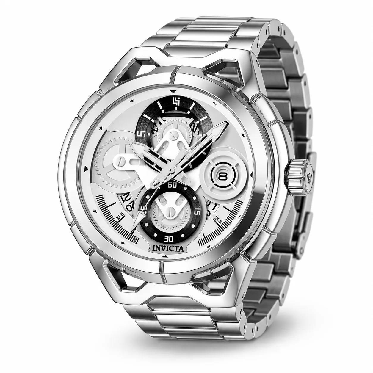 Invicta S1 Rally Men's Watch - 44mm, Silver - photo 3