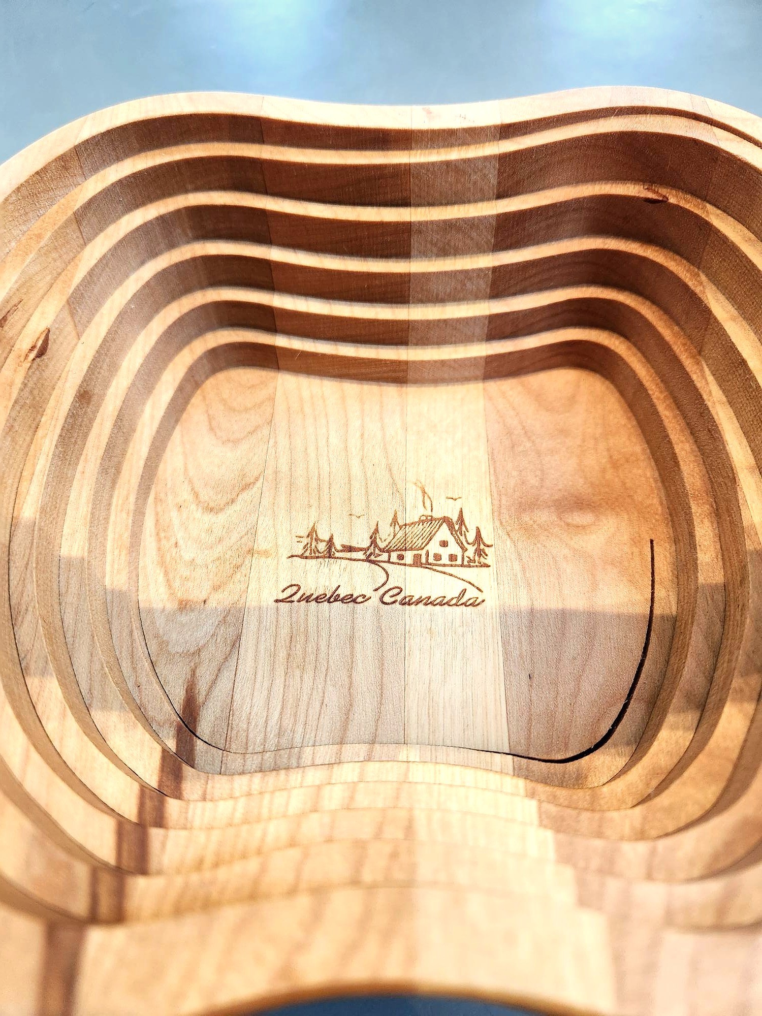 Perfect Blend of Art & Function: Collapsible Wooden Apple Basket - photo 4