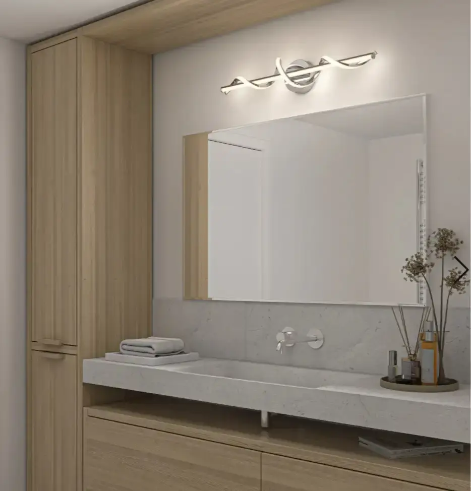 Artika Coda modern LED bathroom vanity light 5 CCT