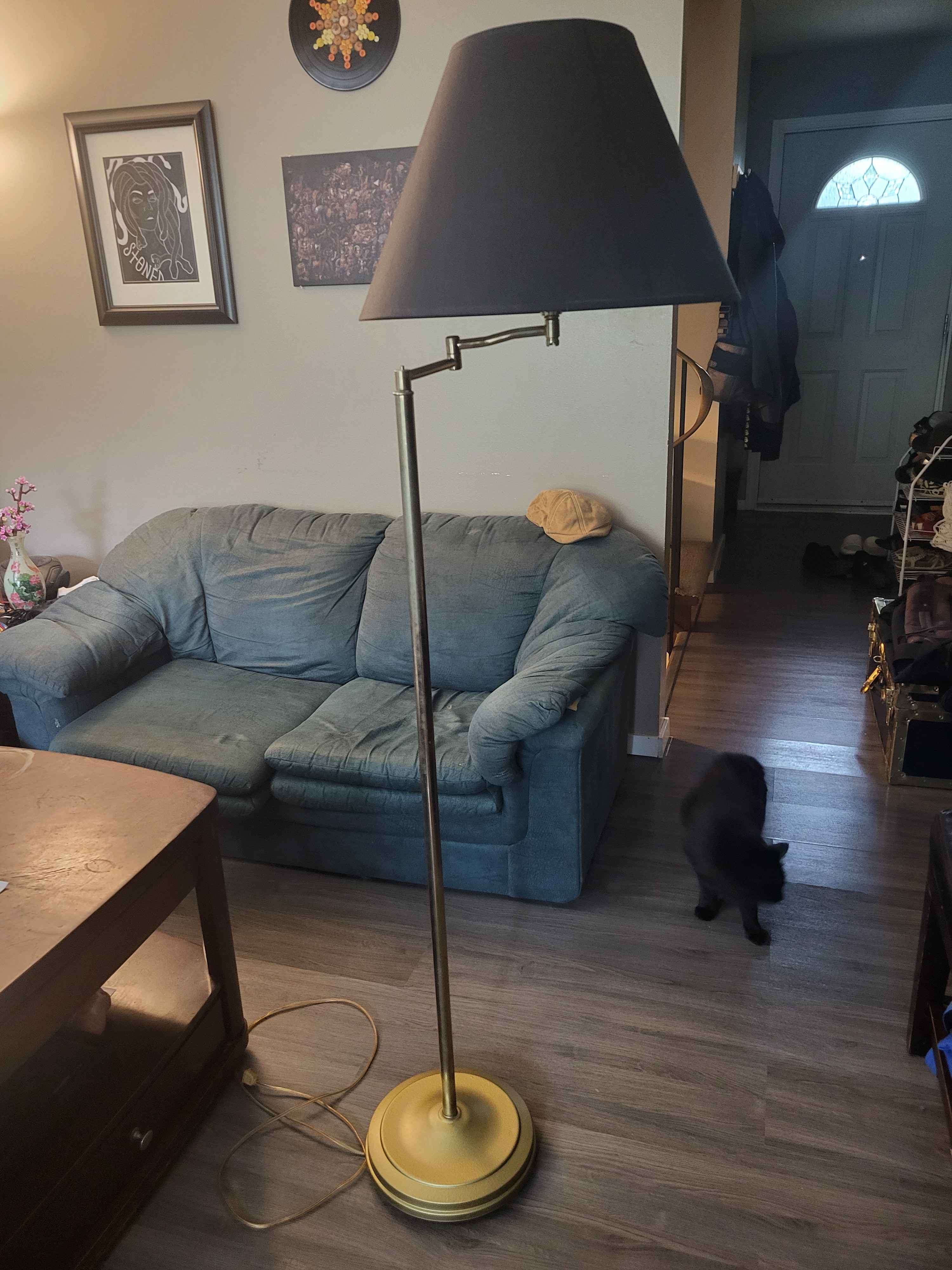 "Gold" Floor Lamp