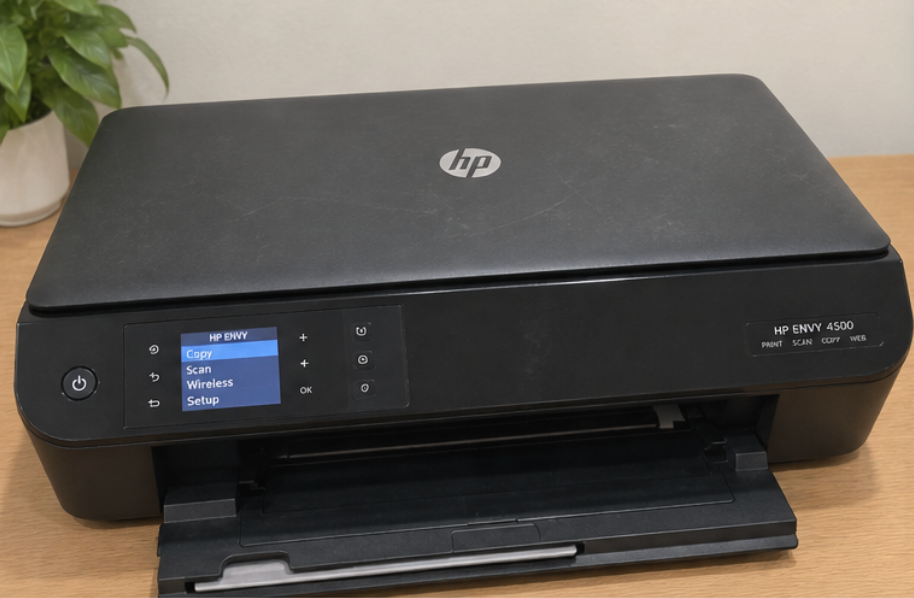 HP Envy 4500 All-in-One Printer - Has some ink!