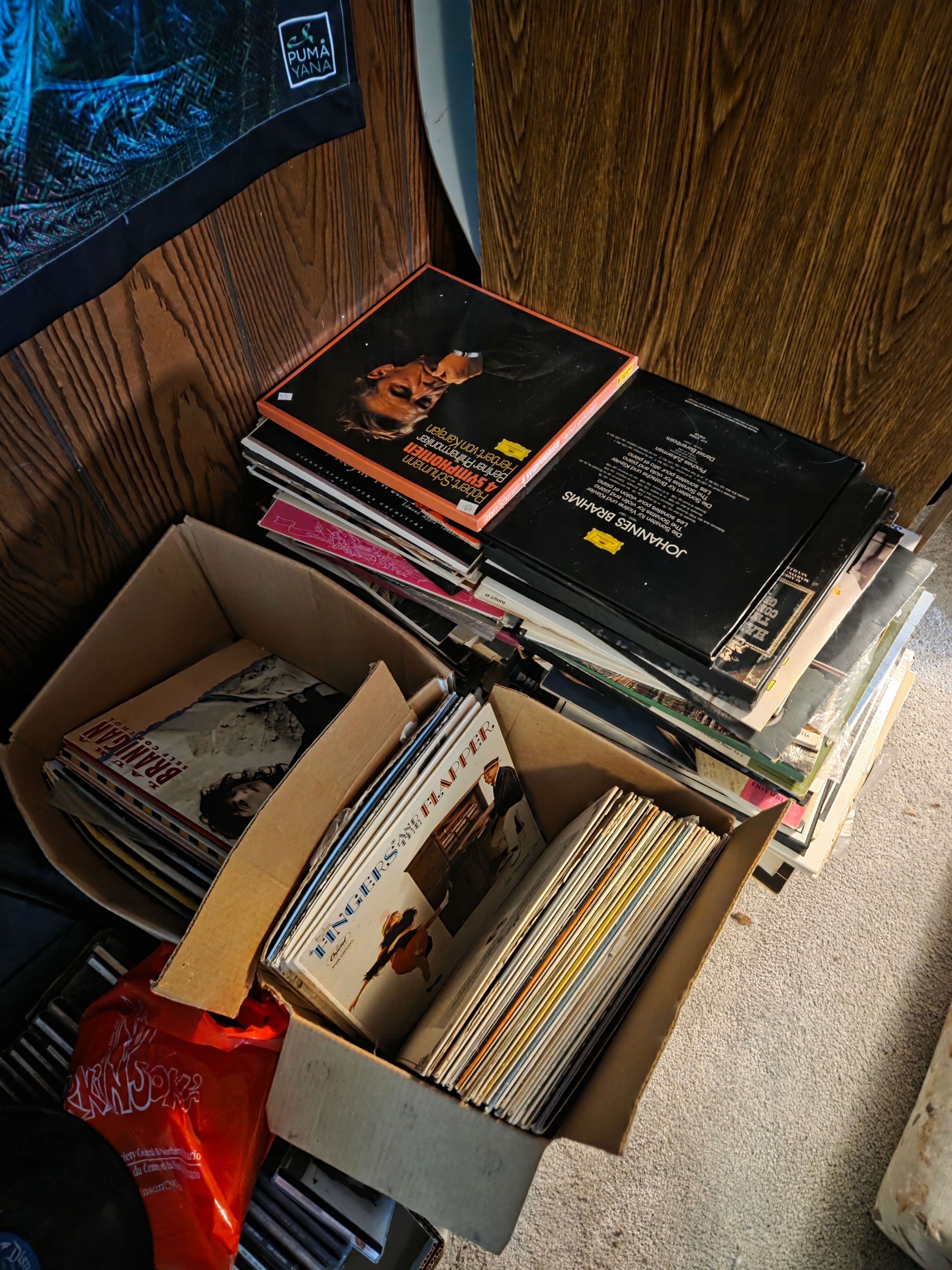 300 Vinyl Records of Various Genres, 50s to 80s