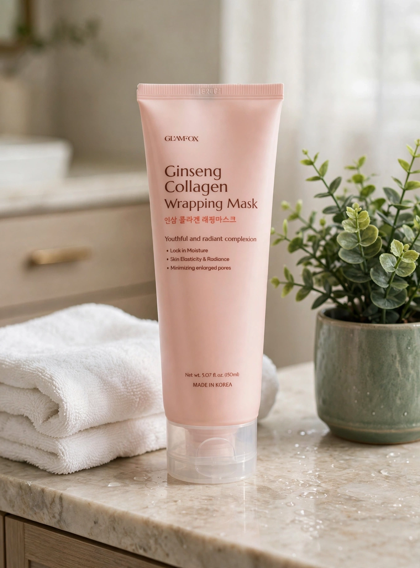 GLAMFOX Ginseng Collagen Wrapping Mask (150ml) - photo 2