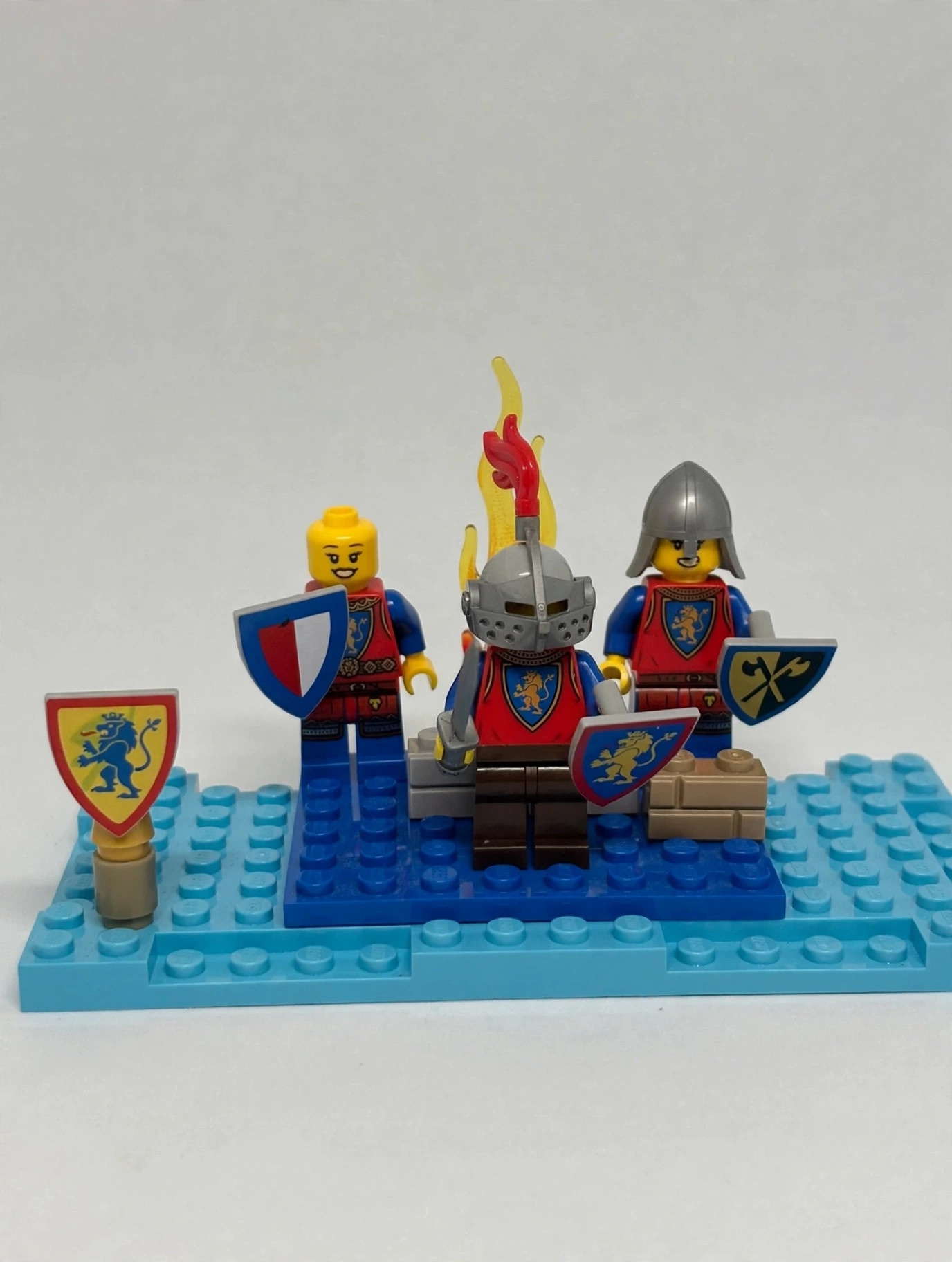 LEGO Castle Knight Minifigures Set Medieval Lot