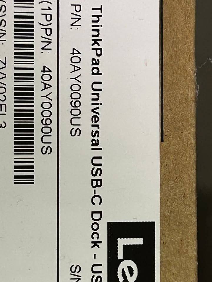 ThinkPad Universal USB-C Dock-US LDA-KP - photo 3