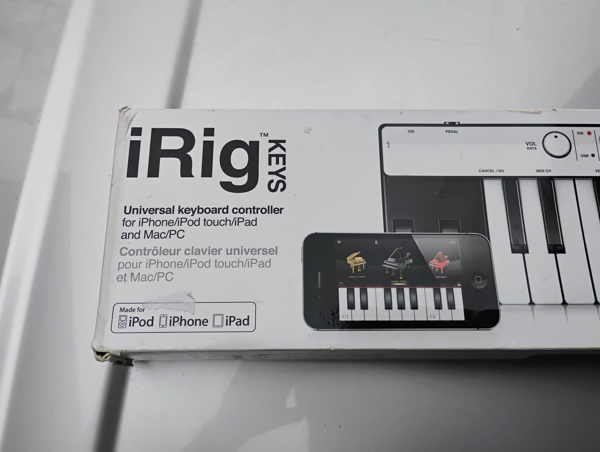IK MULTIMEDIA IRIG KEYS Universal MIDI Keyboard/Control - photo 3