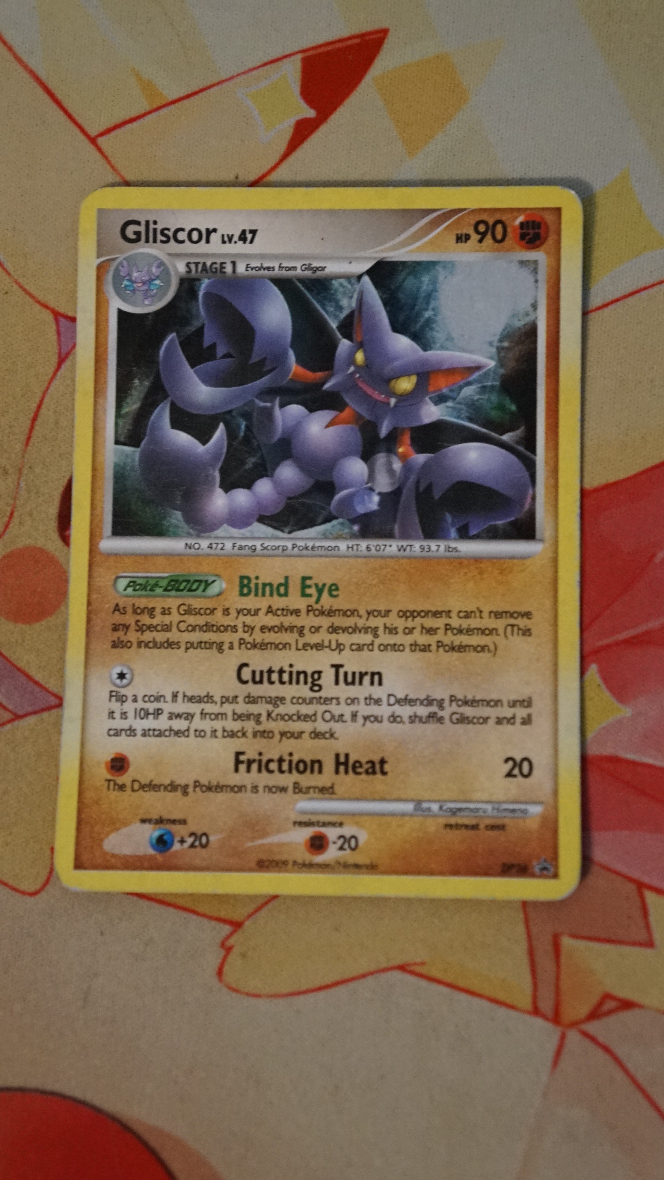 Pokemon Gliscor DP36 DP Promo Holo MP - photo 3