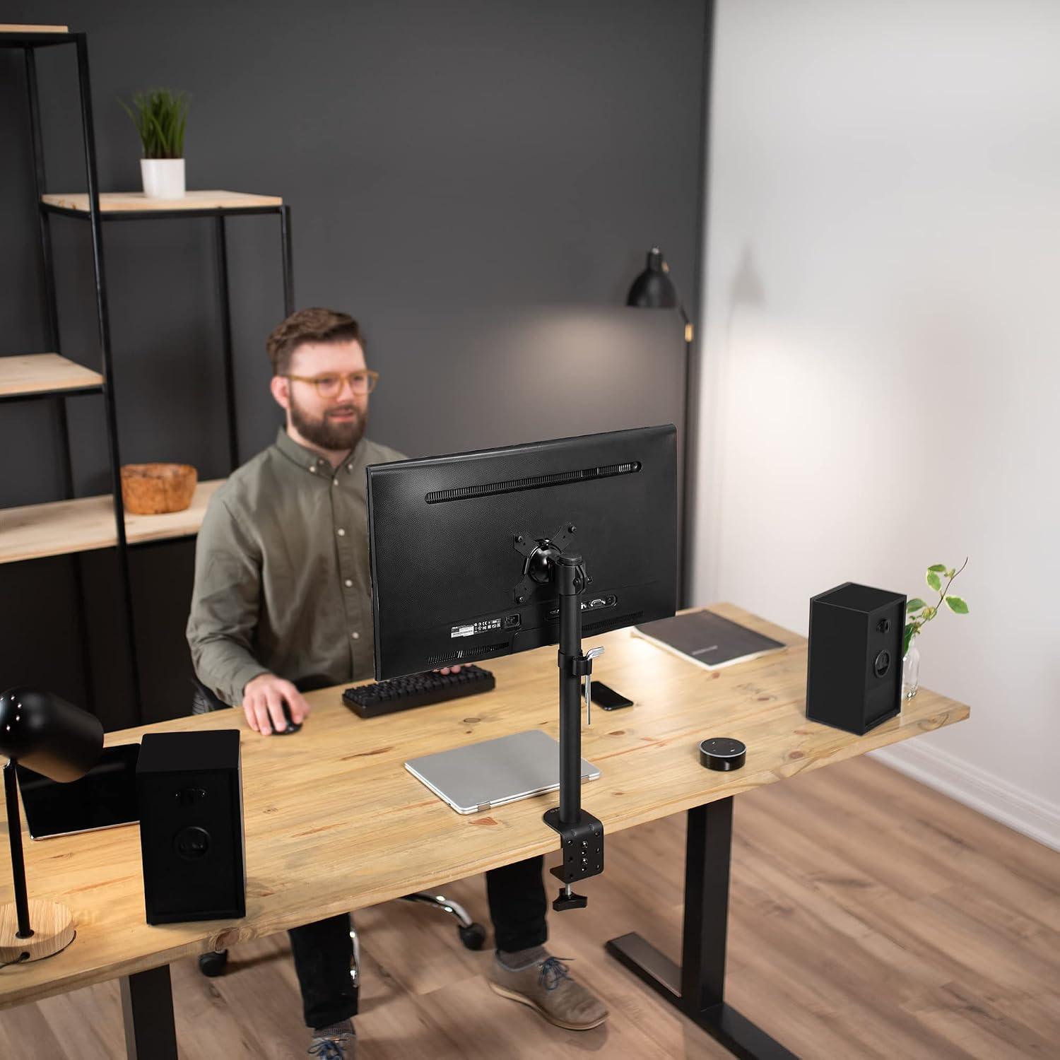 New  VIVO Single Ultrawide Monitor Fully Adjustable Desk Mount