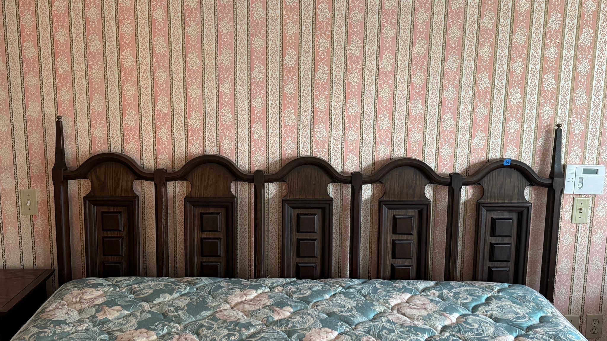 Beautiful Solid Wood King Size Headboard – C$345