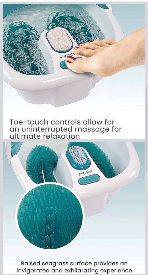 HoMedics Bubble Spa Elite Foot Bath (New) - photo 2