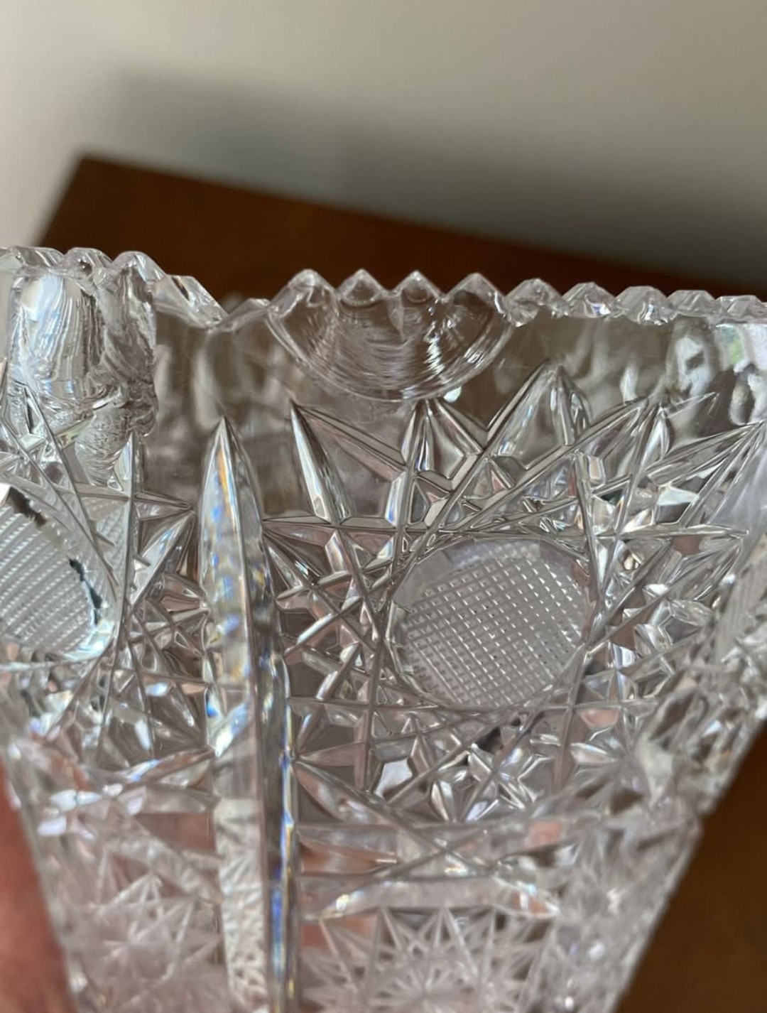 Vintage Crystal Vase - photo 2