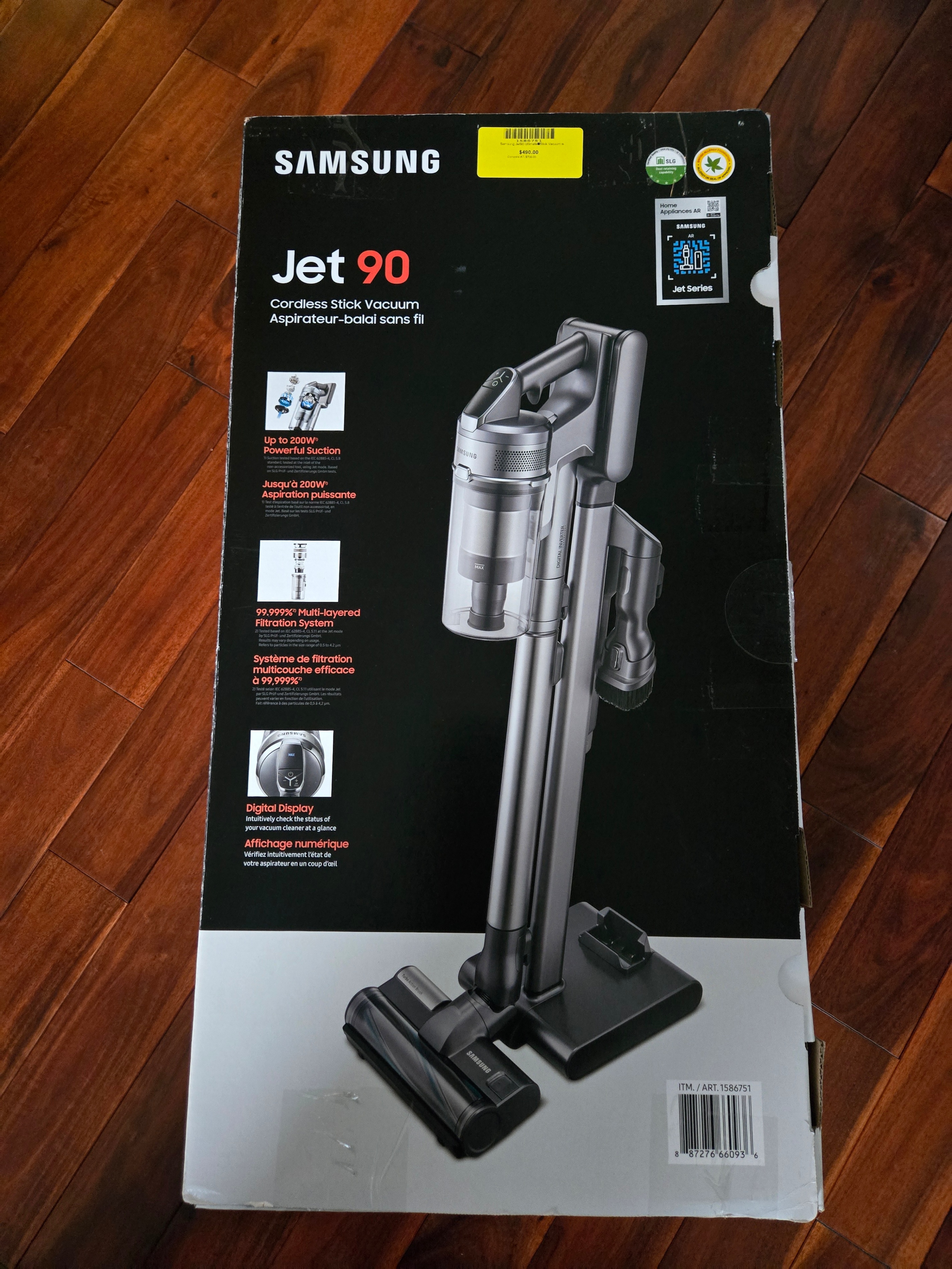 Samsung Jet 90 Cordless Vacuum