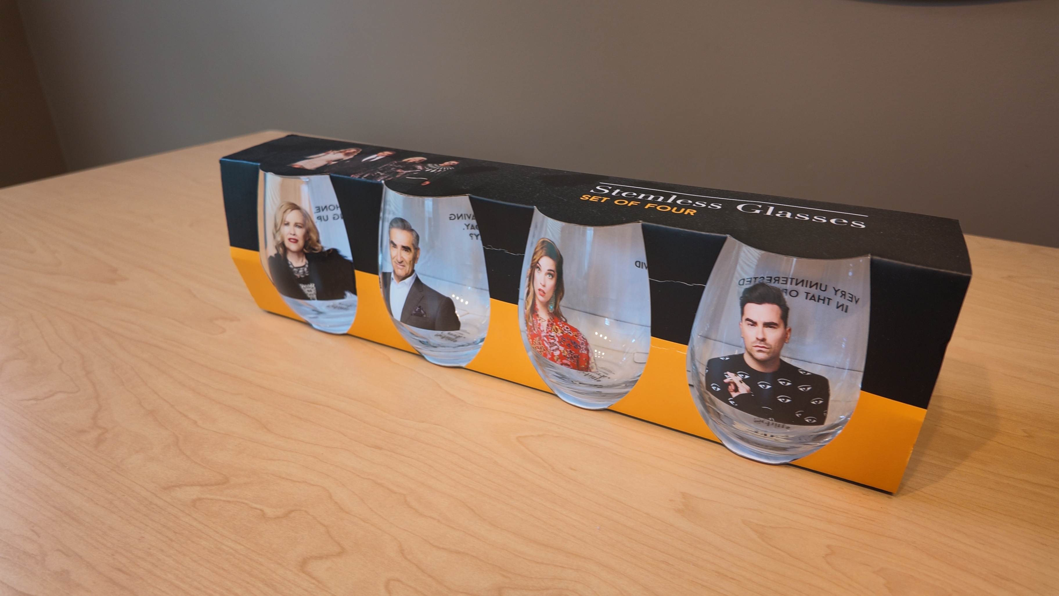 Schitt's Creek Stemless Glasses – Set of 4 - photo 2