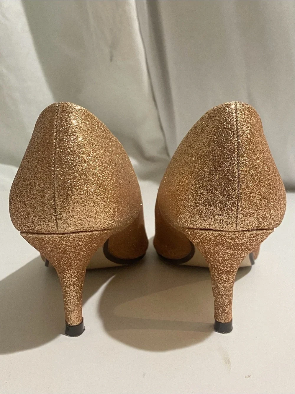 Lasonia Women's 5.5 Sparkle Pink Stiletto Pointed Toe Heels - photo 2